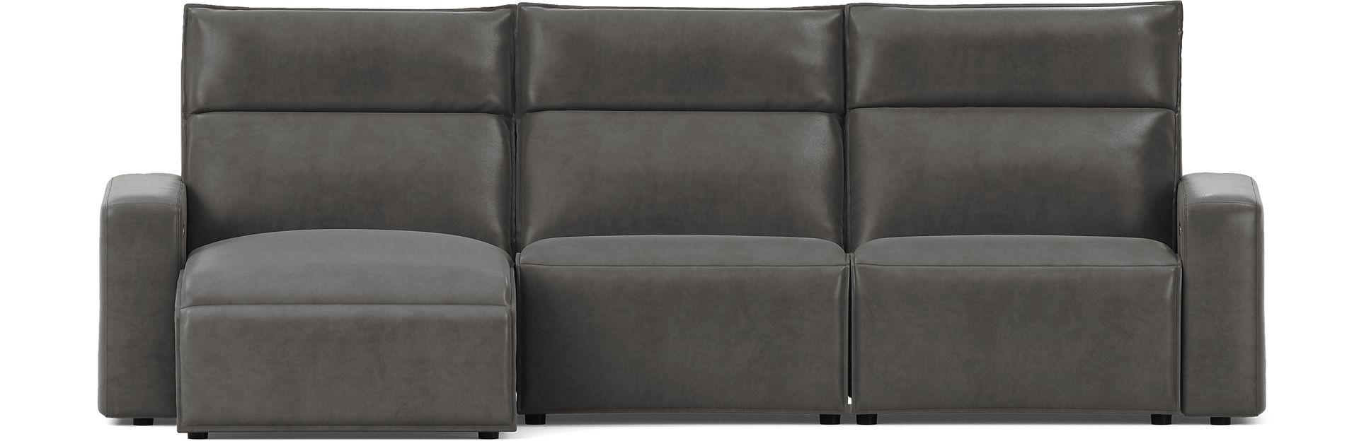 Saddle 3 Pc Dual Power Reclining ModularTwo - Image 2