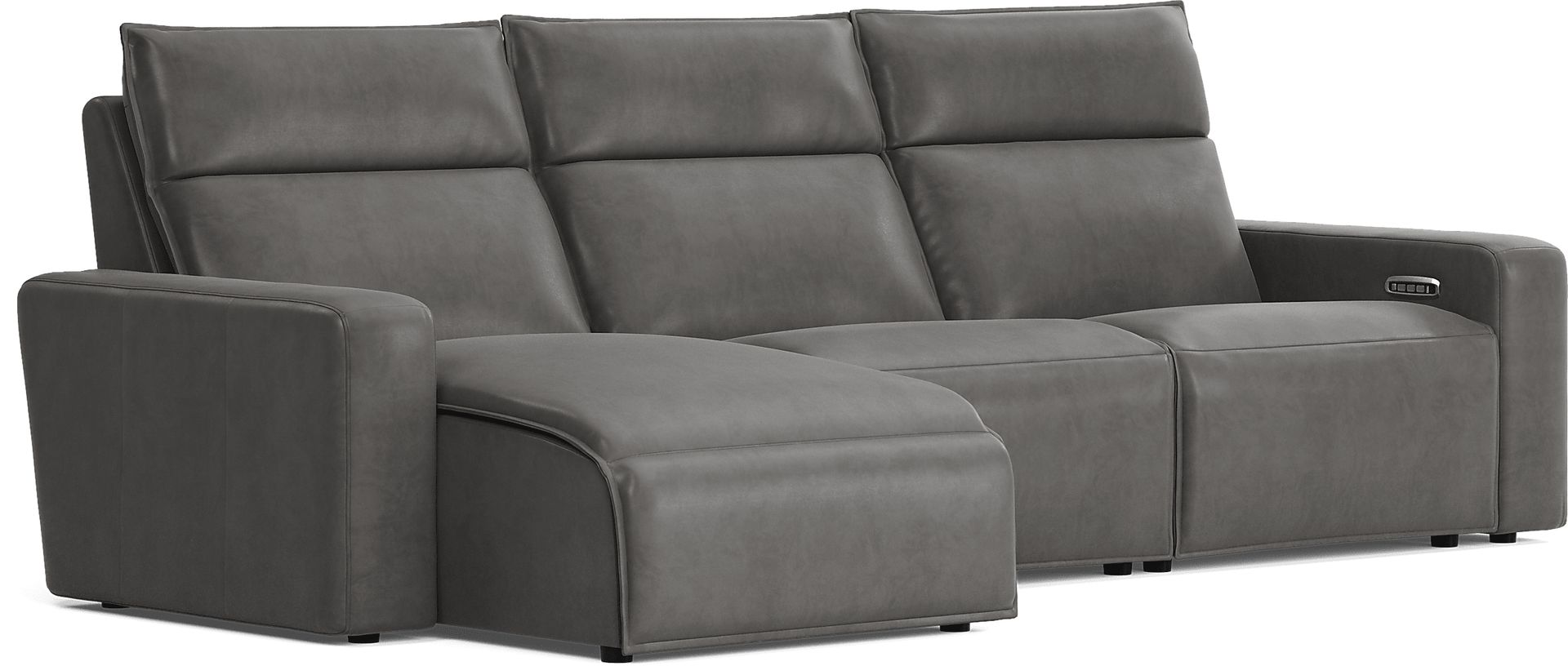 Saddle 3 Pc Dual Power Reclining ModularTwo - Image 3