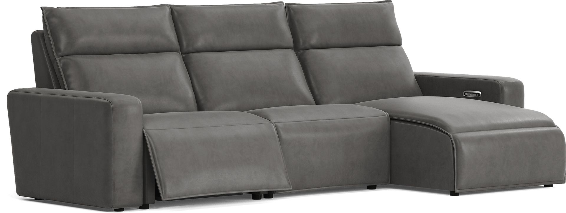 Saddle 3 Pc Dual Power Reclining ModularTwo - Image 1