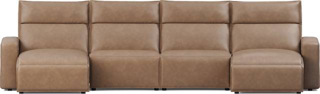 Saddle 4 Pc Dual Power Reclining ModularTwo - Thumbnail - Image 1