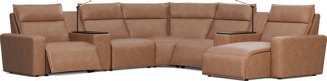 Saddle 7 Pc Dual Power Reclining ModularTwo - Thumbnail - Image 1