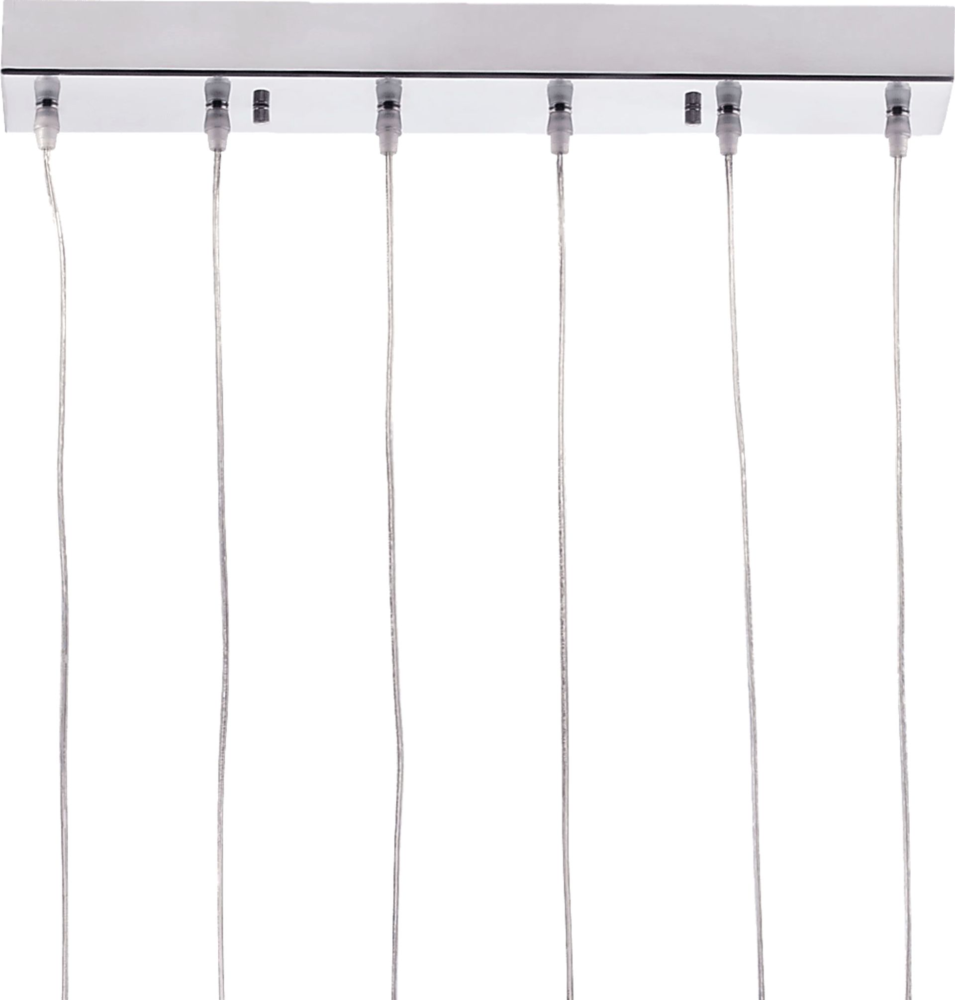 Saddleback Circle Clear Chandelier - Image 3