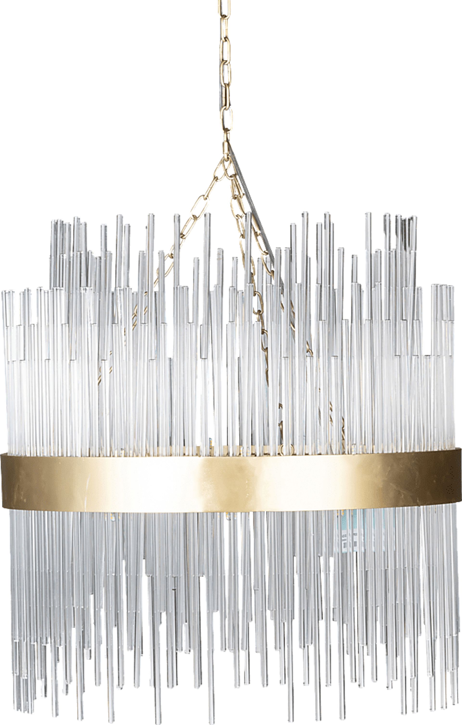 Saddleback Cove Clear Chandelier - Image 1