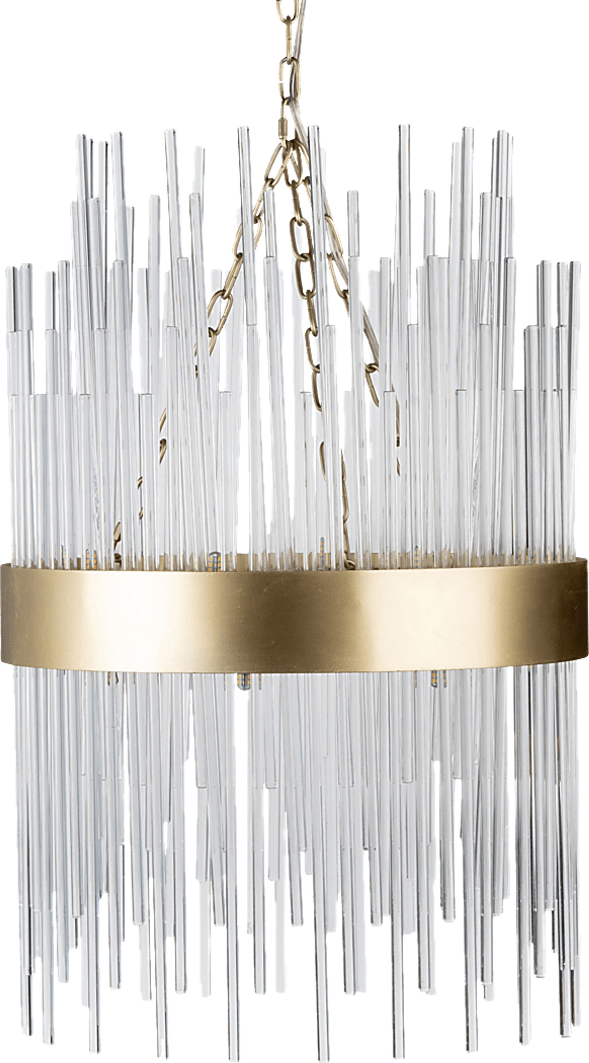 Saddleback Cove Gold Chandelier - Image 1