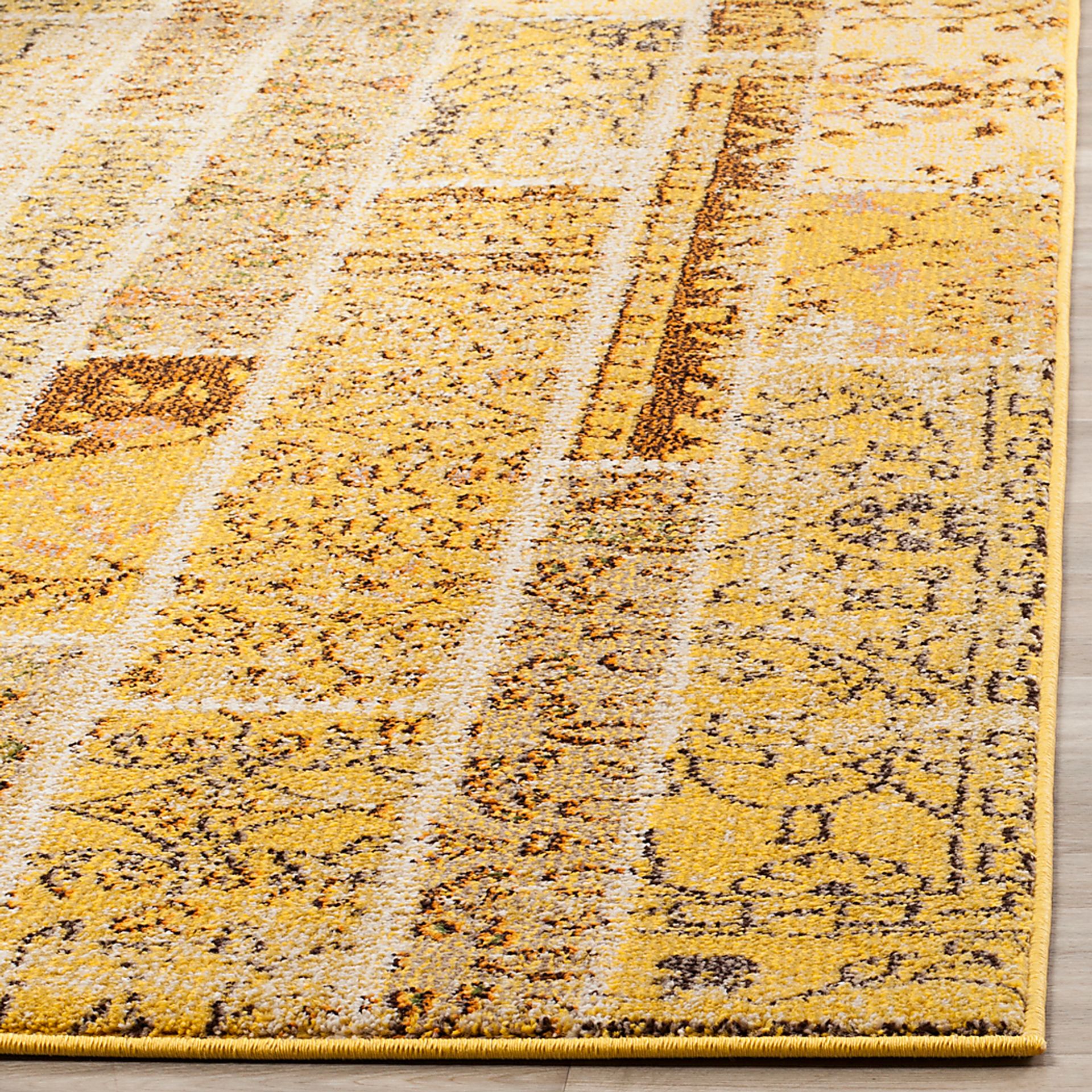 Sadia Yellow 8' x 11' Rug - Image 2