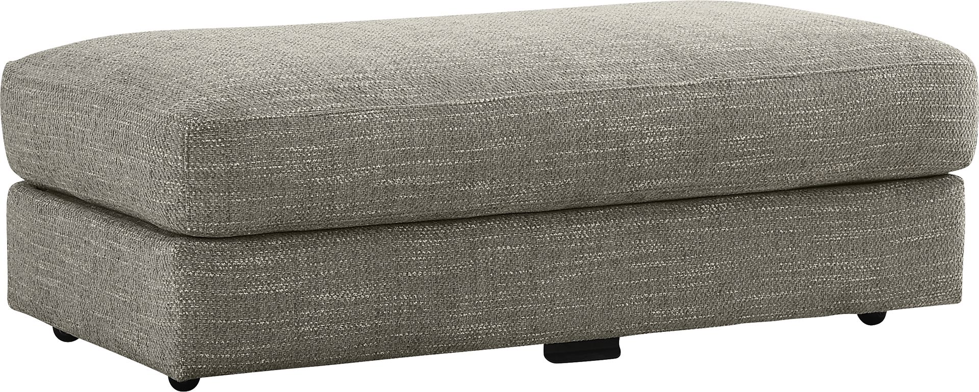 Sadie Falls Dove Gray Storage Ottoman - Image 3