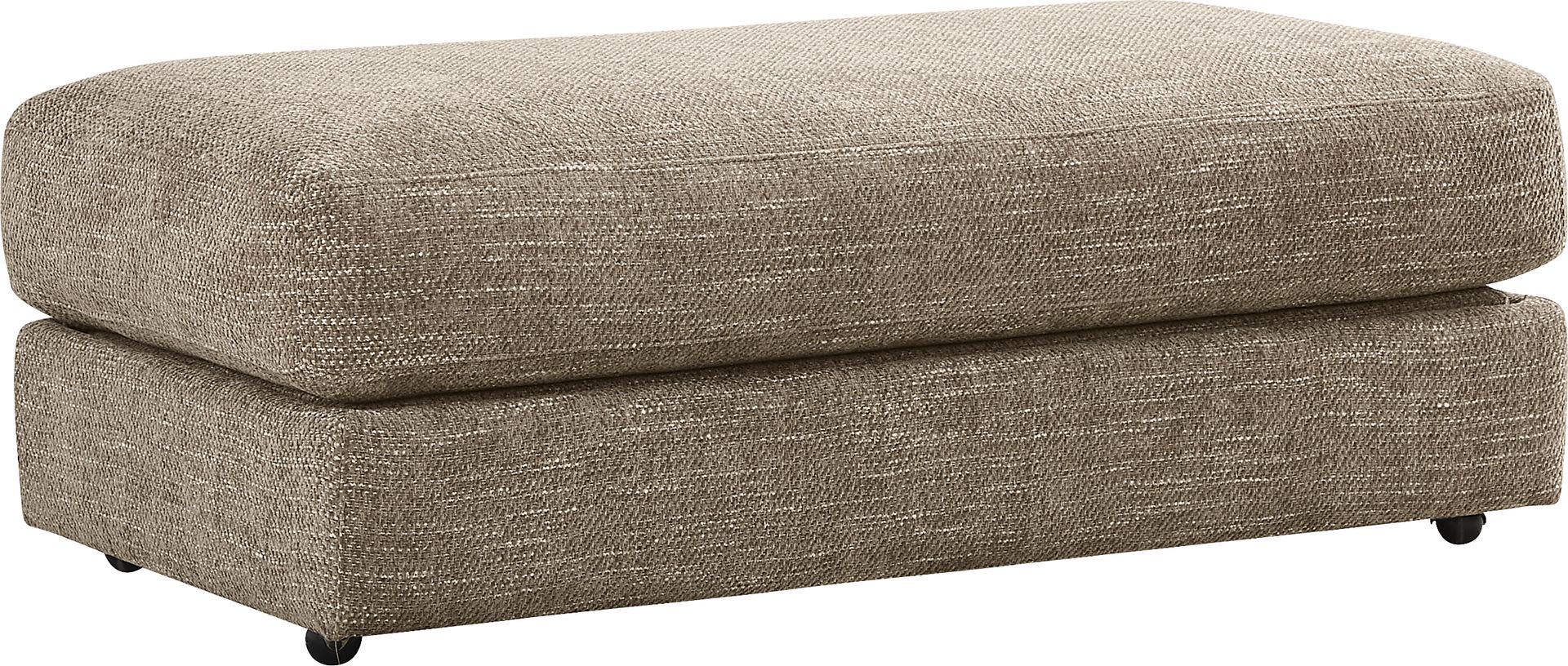 Sadie Falls Mink Storage Ottoman - Image 3