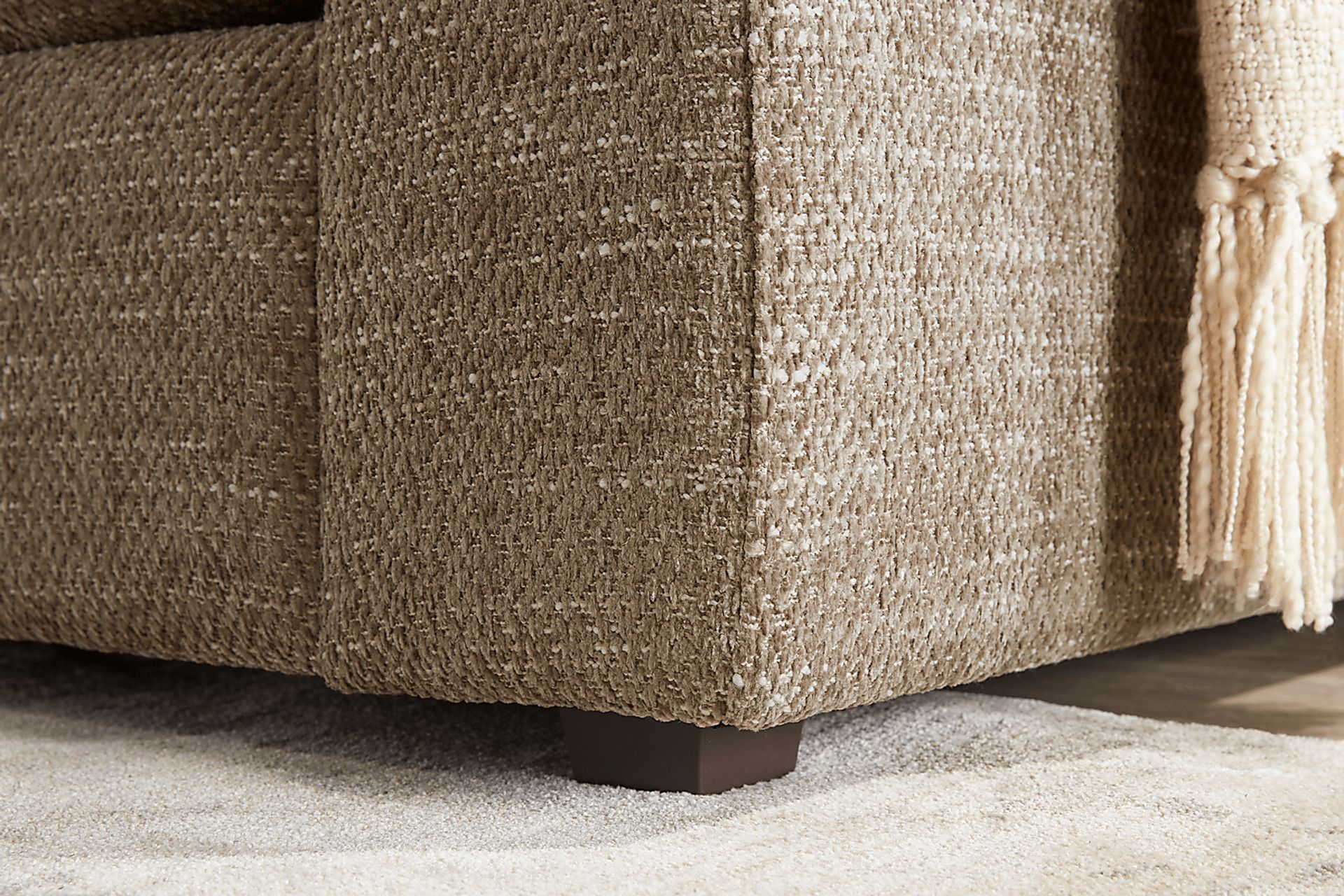 Sadie Falls Mink Storage Ottoman - Image 4