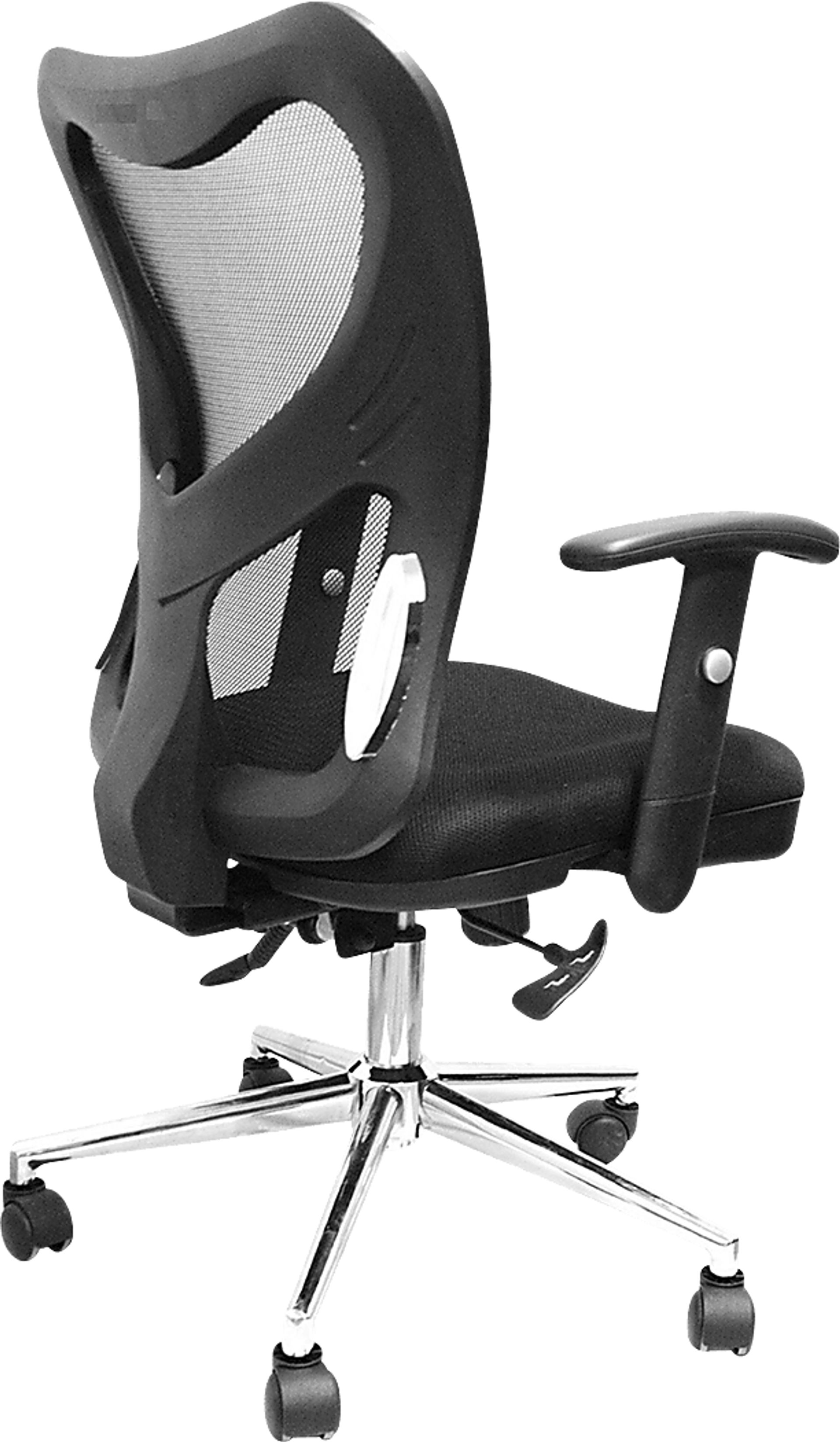Saedi Black Office Chair - Image 7
