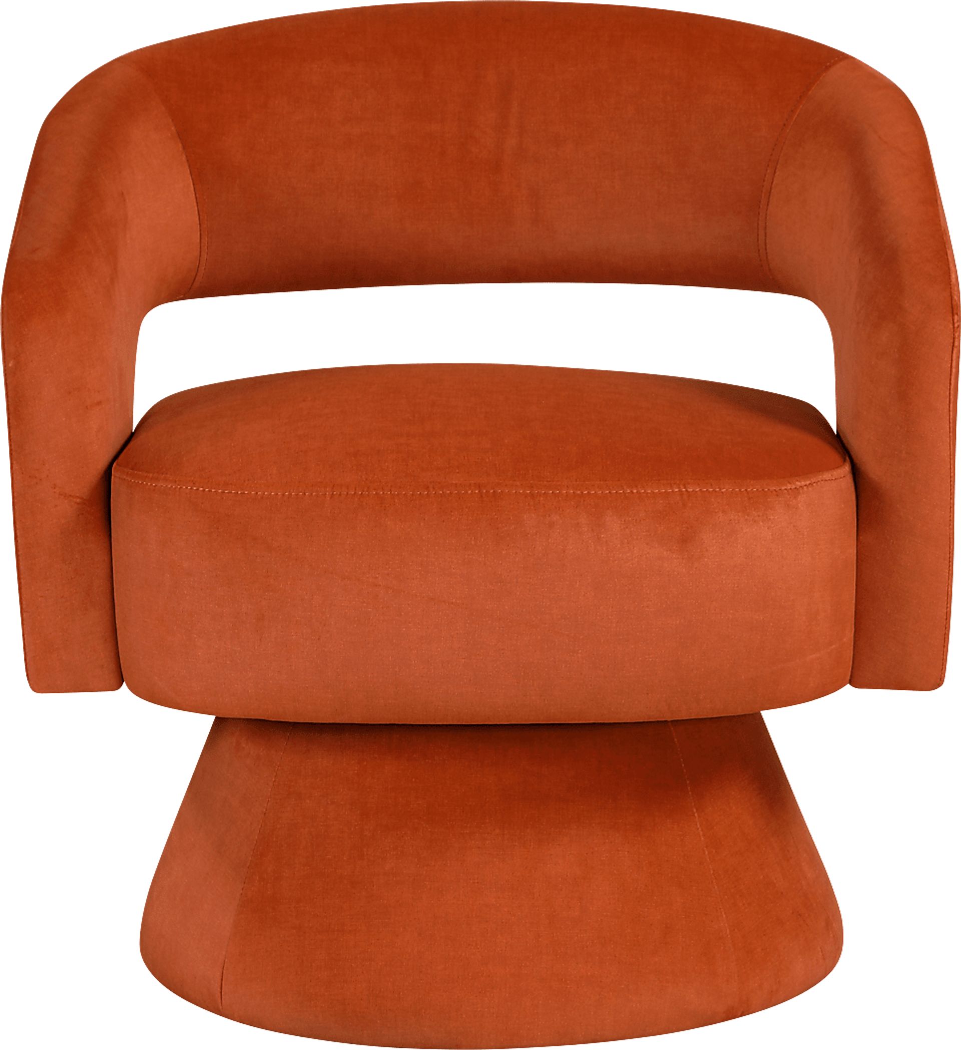 Saeva Orange Accent Chair - Image 3