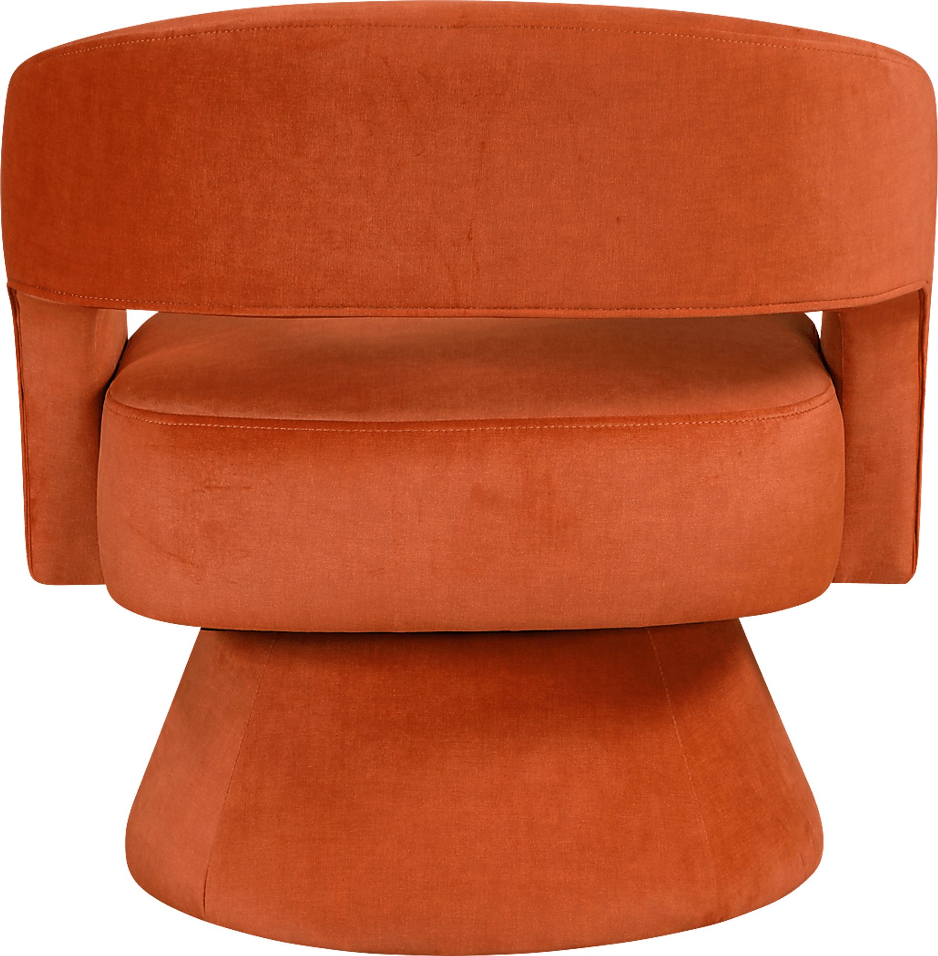 Saeva Orange Accent Chair - Image 6