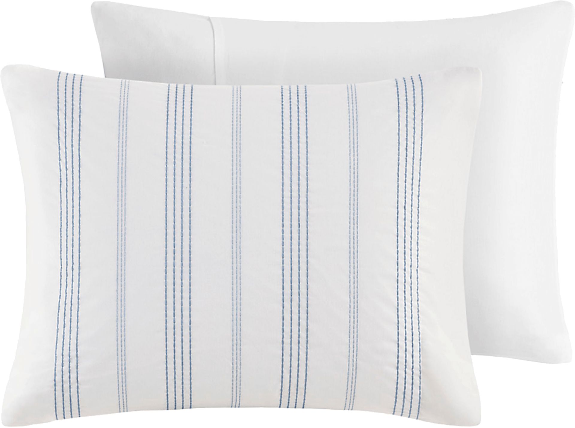 Saevi Blue 6 pc King Comforter Set - Image 10