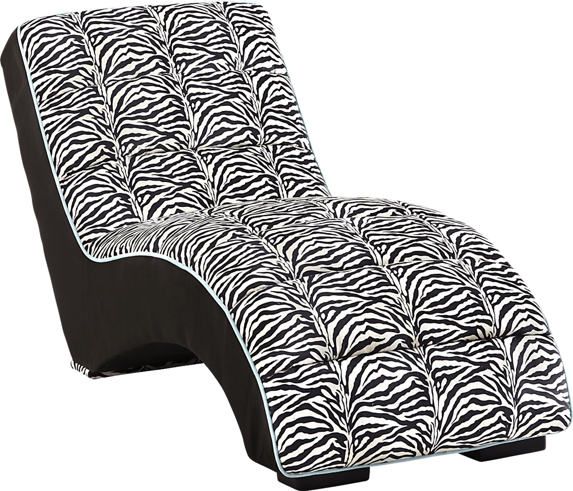 Safari Escape Zebra Chaise - Image 1