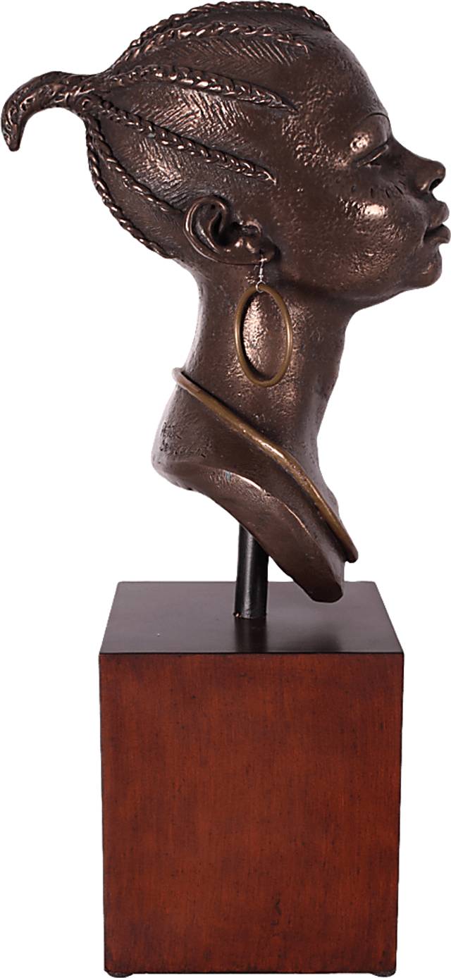 Safia Bronze Bust - Thumbnail - Image 4