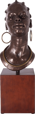 Safia Bronze Bust