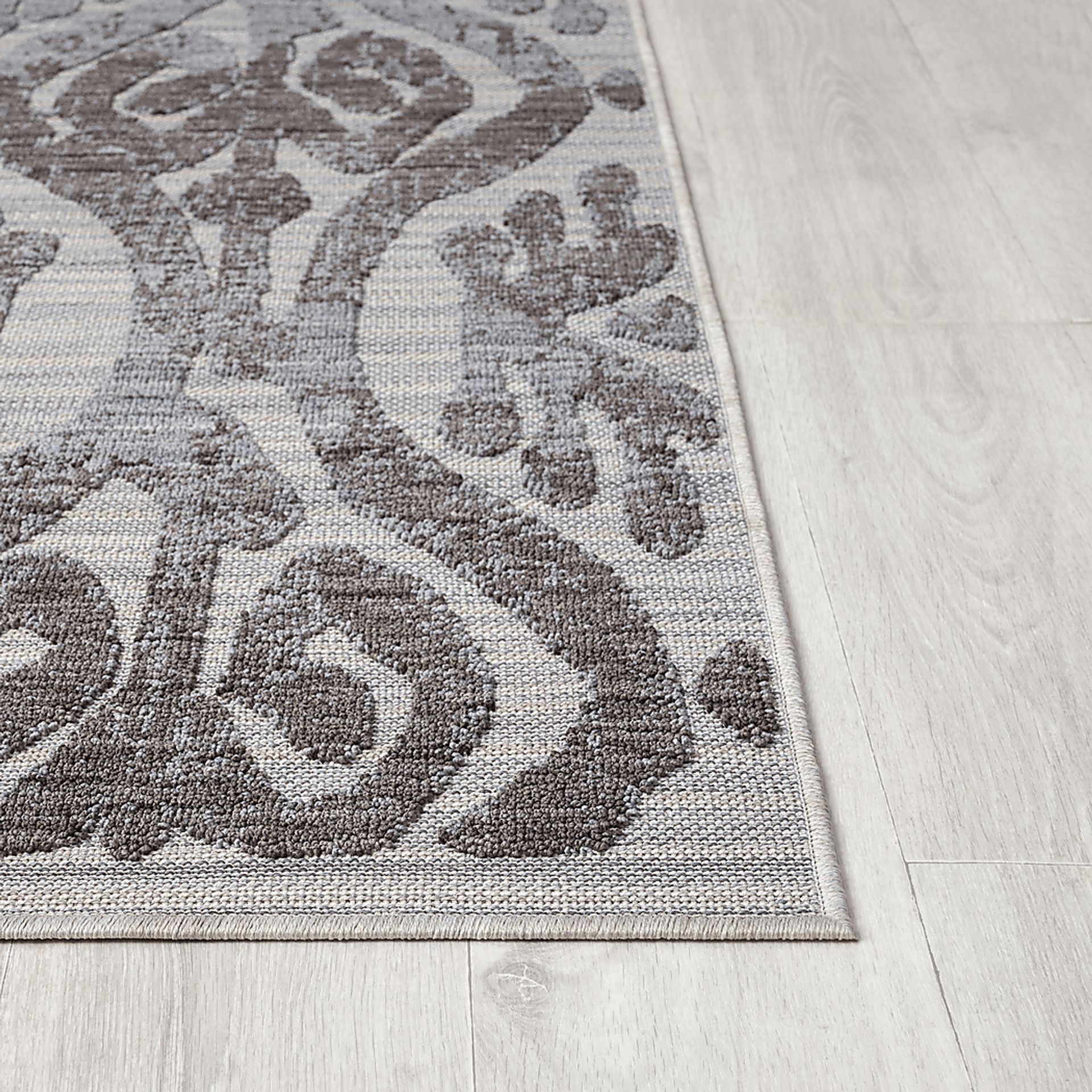 Sagaruti Blue/Gray 7'10 x 8'10 Indoor/Outdoor Rug - Image 6