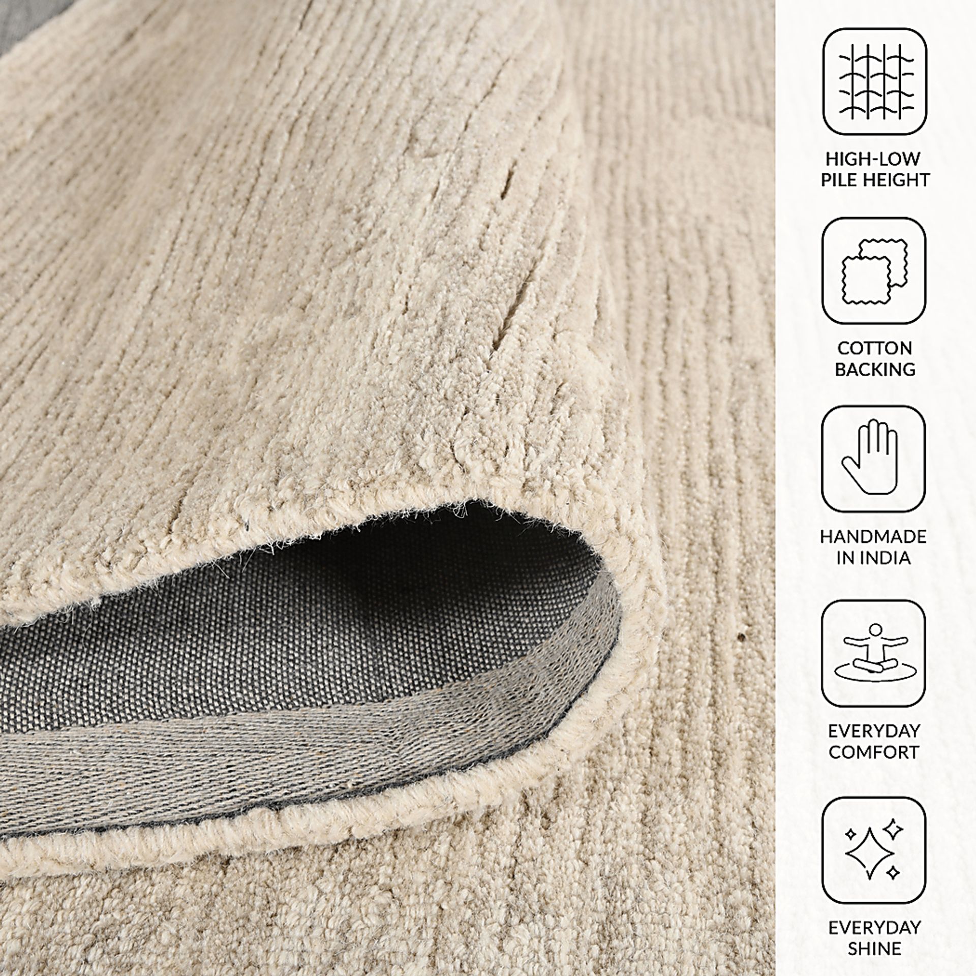 Sagasa Beige 8' x 10' Rug - Image 4