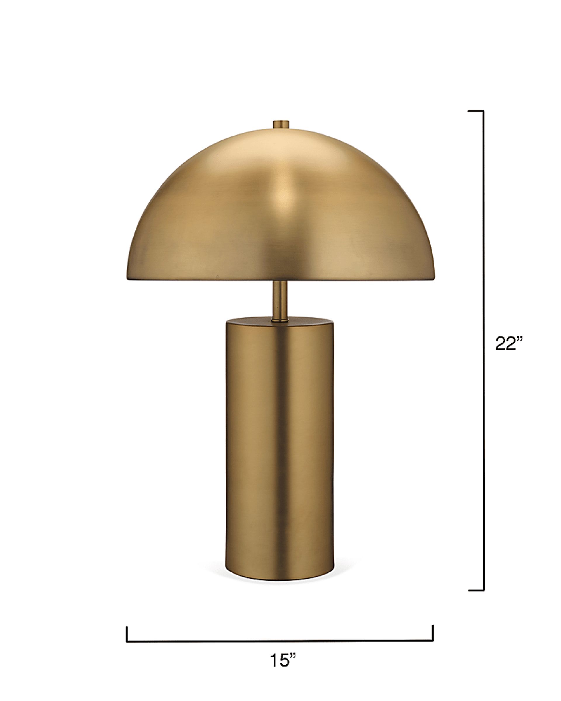 Sagasta Lane Brass Lamp - Image 4