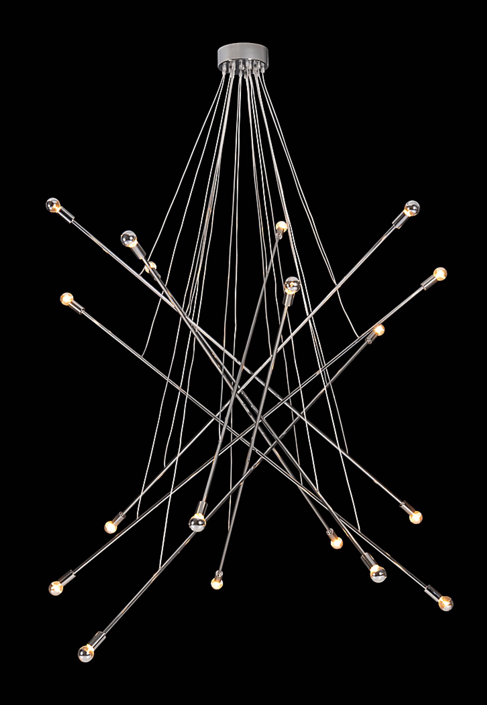 Sage Meadows Chrome Chandelier - Image 2