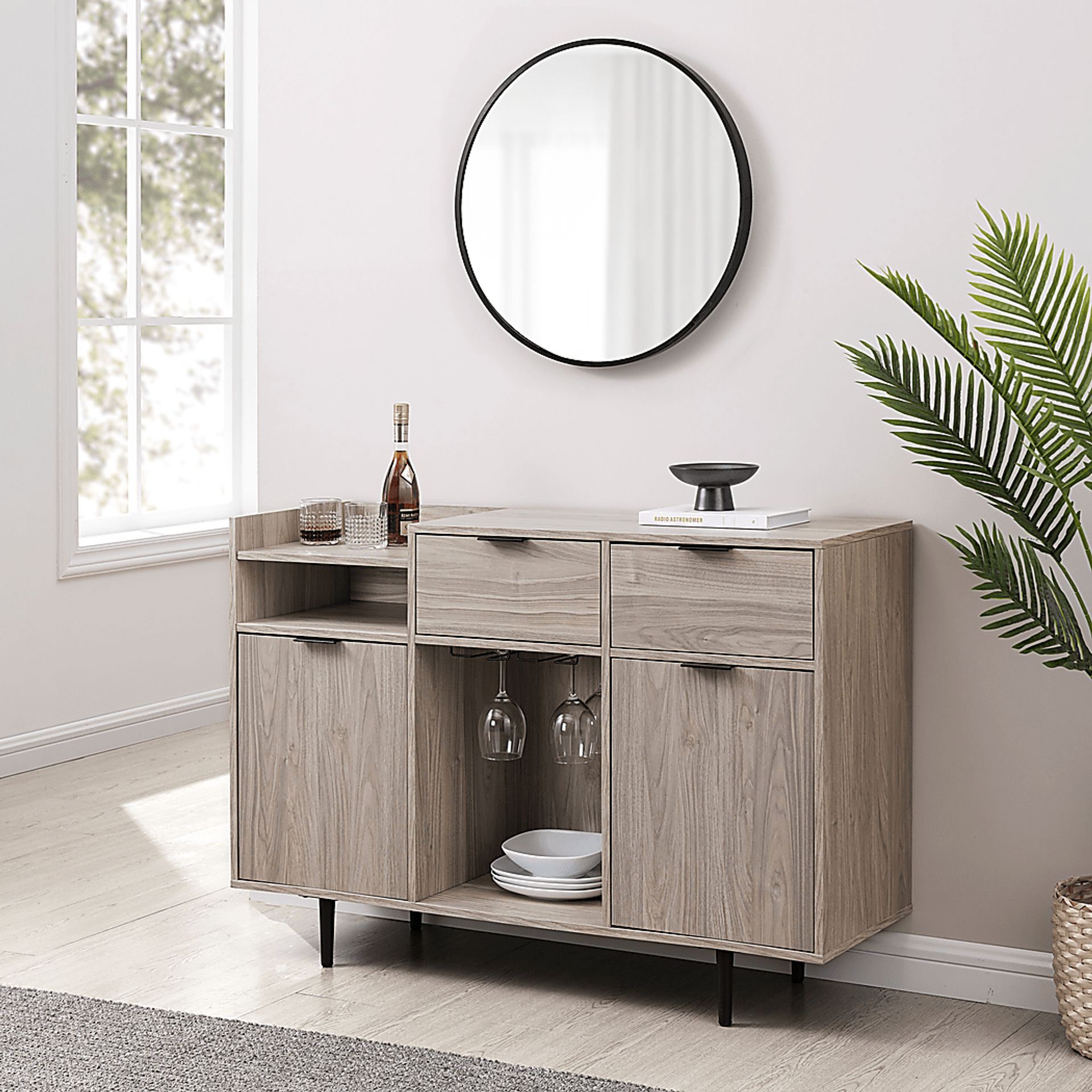 Sagebluff Birch Bar Cabinet - Image 2