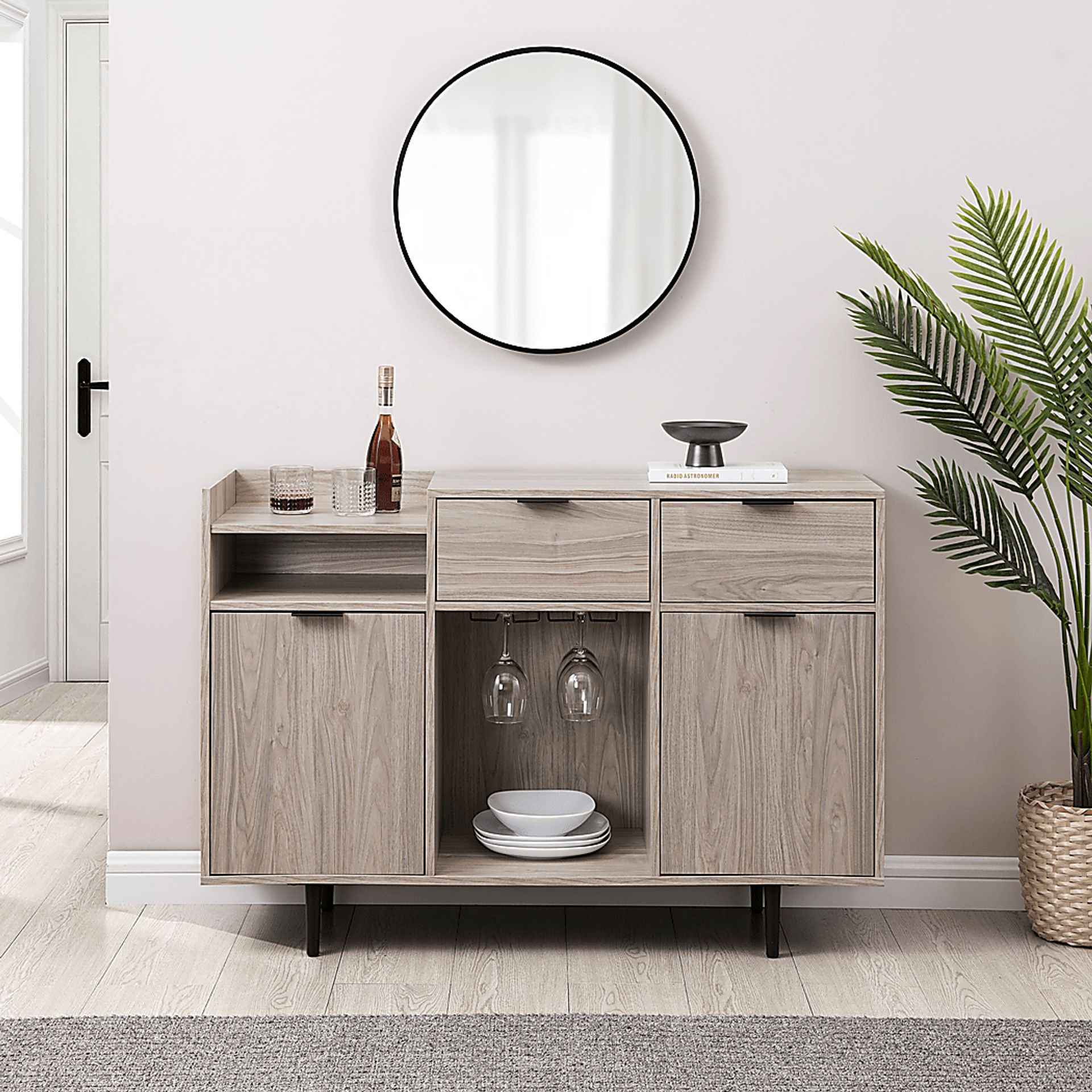 Sagebluff Birch Bar Cabinet - Image 6