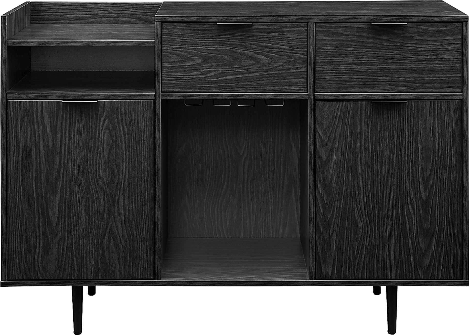Sagebluff Gray Bar Cabinet - Image 3