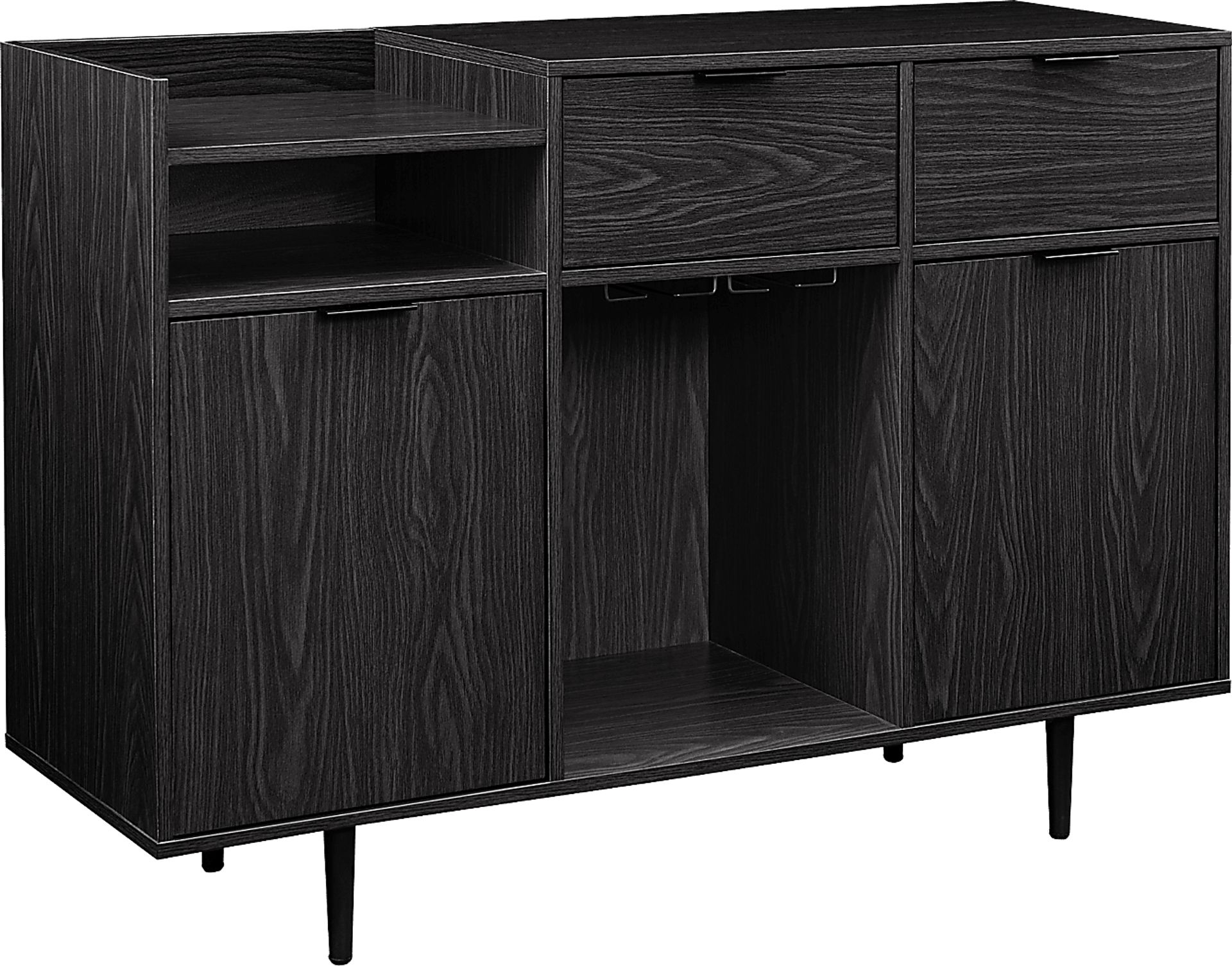 Sagebluff Gray Bar Cabinet - Image 1