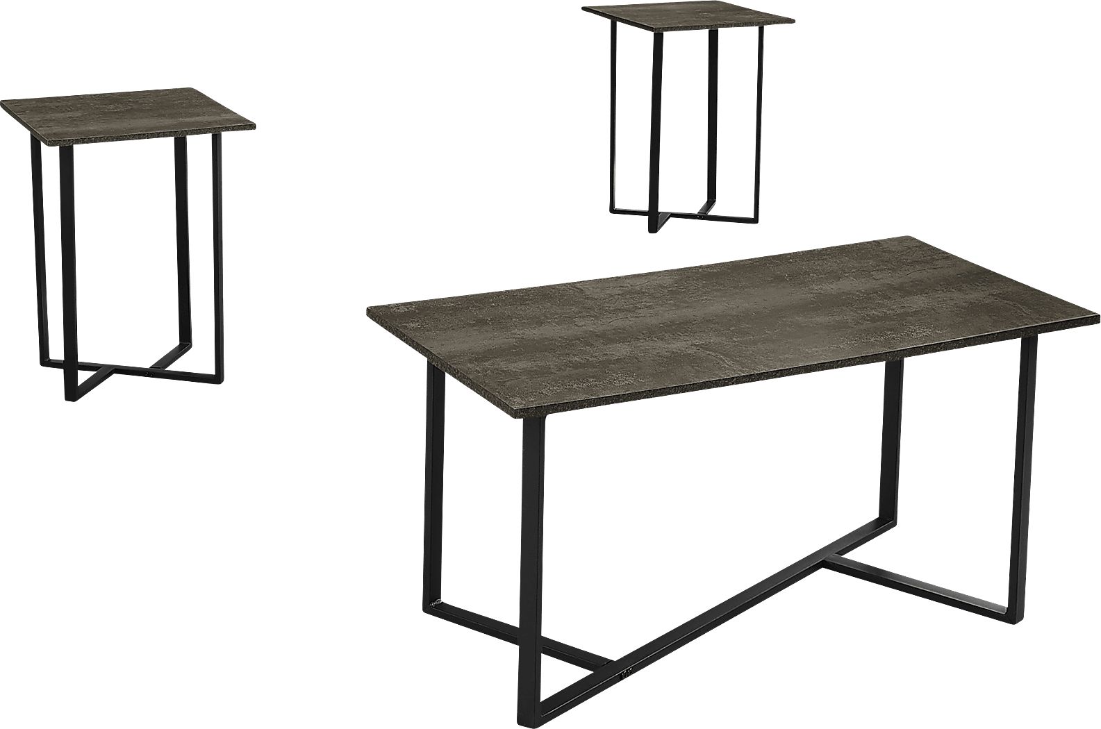 Sagebrushy Bronze 3 Pc Table Set
