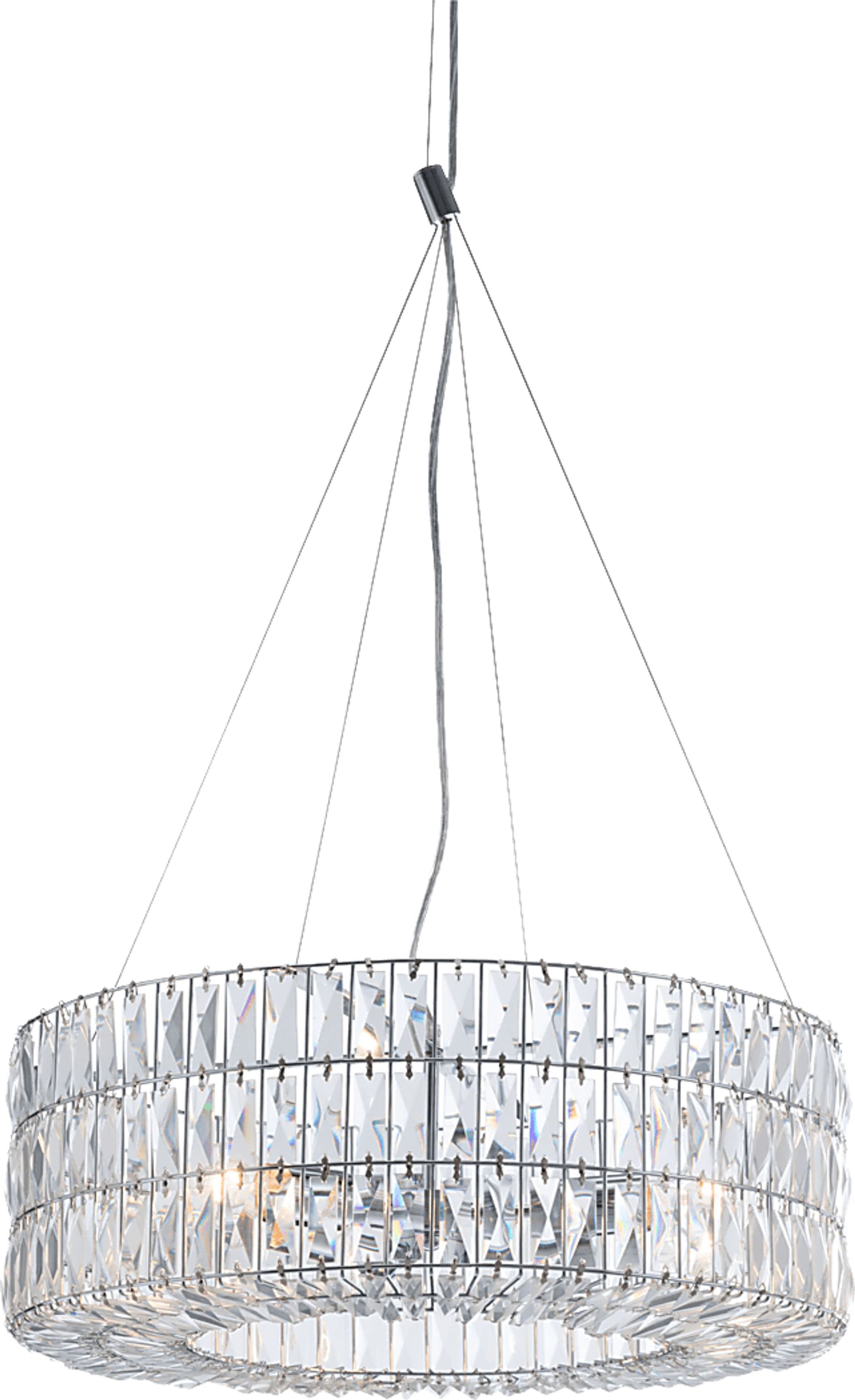 Sagecrest Cove Clear Chandelier - Image 1