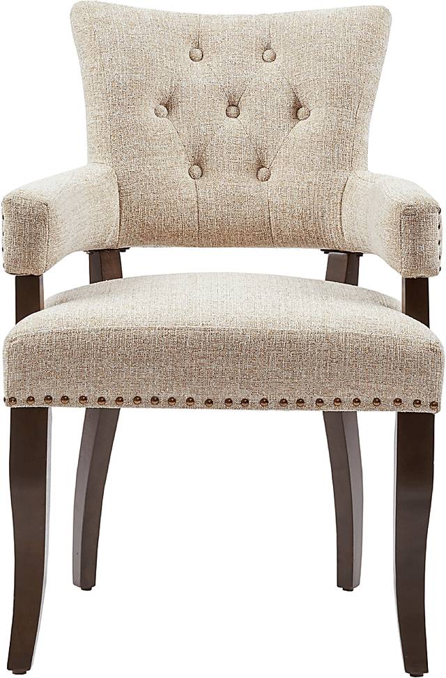 Sagemist Cream Arm Chair, Set of 2 - Thumbnail - Image 2