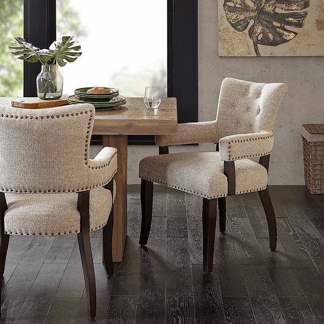 Sagemist Cream Arm Chair, Set of 2 - Thumbnail - Image 7