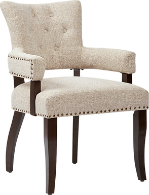 Sagemist Cream Arm Chair, Set of 2
