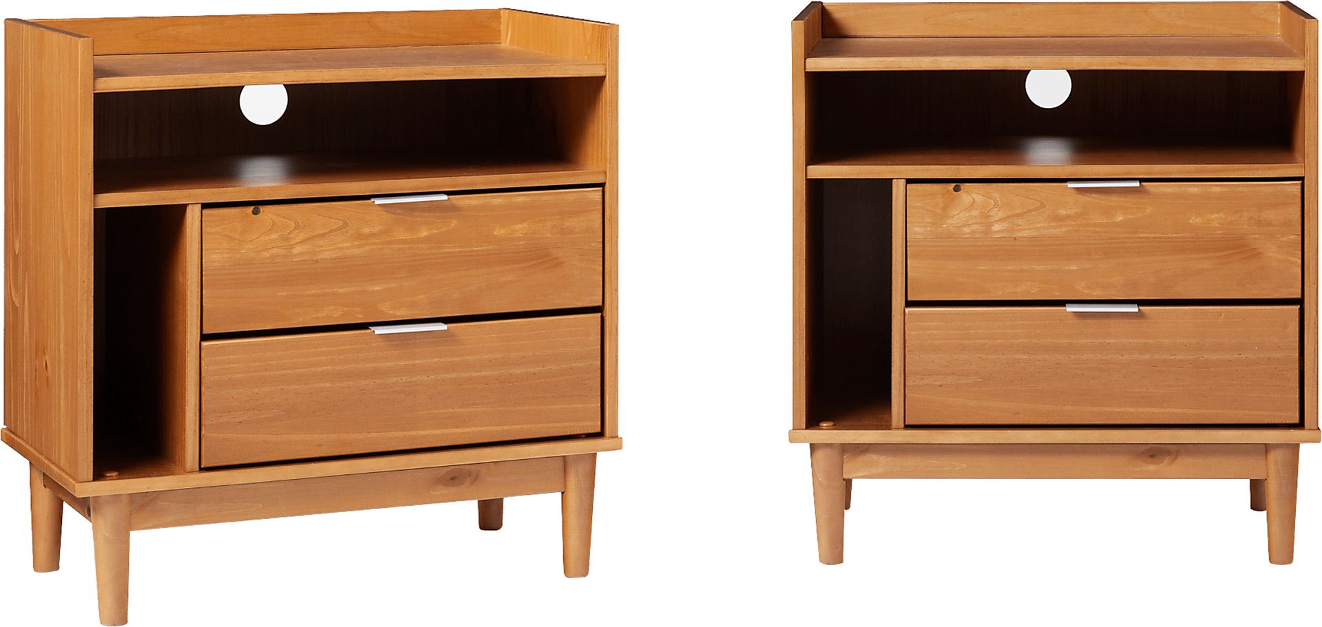Sagepark Caramel Nightstand, Set of 2 - Image 3