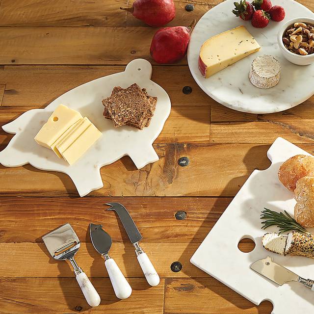 Sageplum Silver Cheese Knife Set - Thumbnail - Image 4