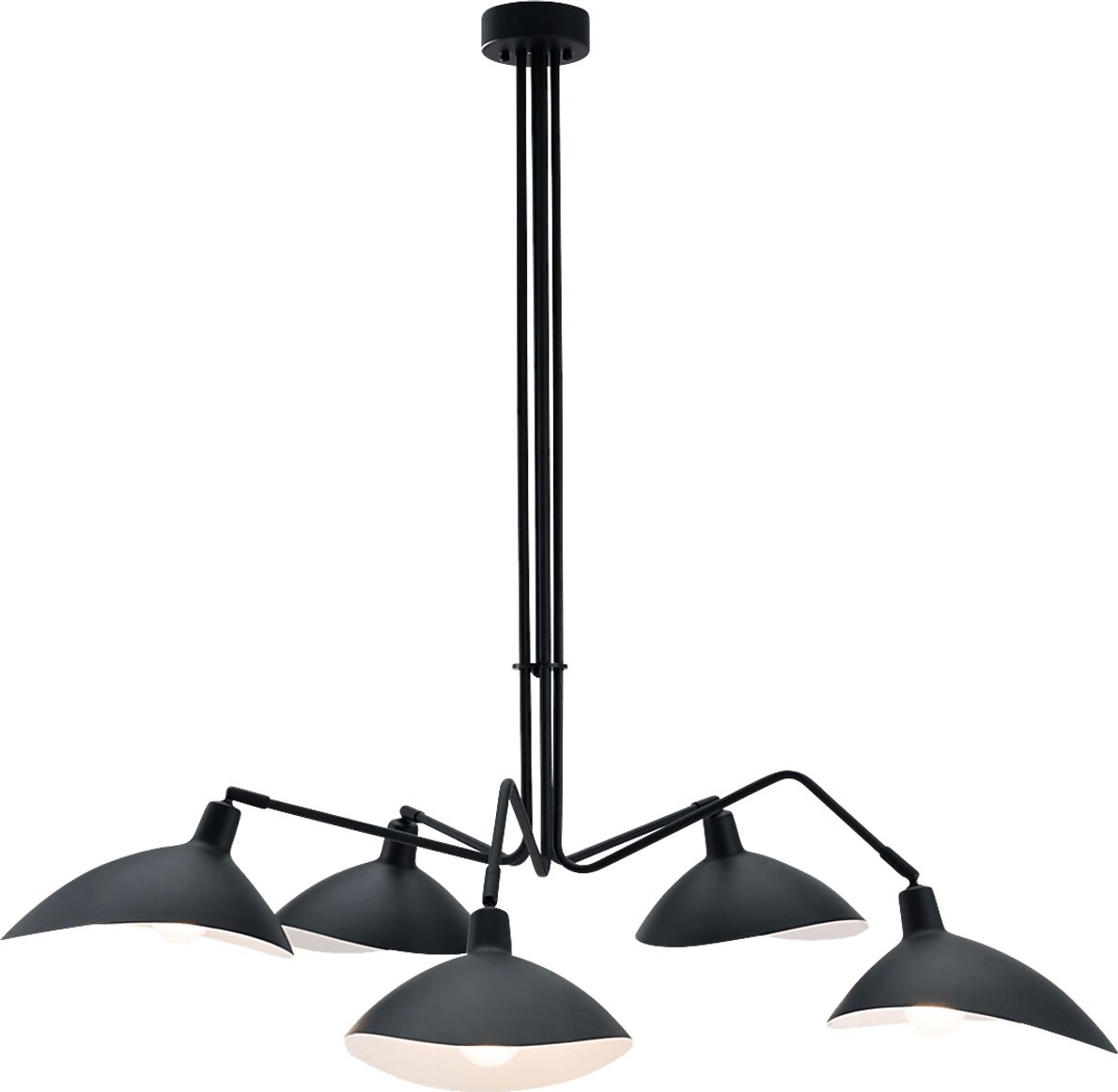 Sageside Cove Black Chandelier