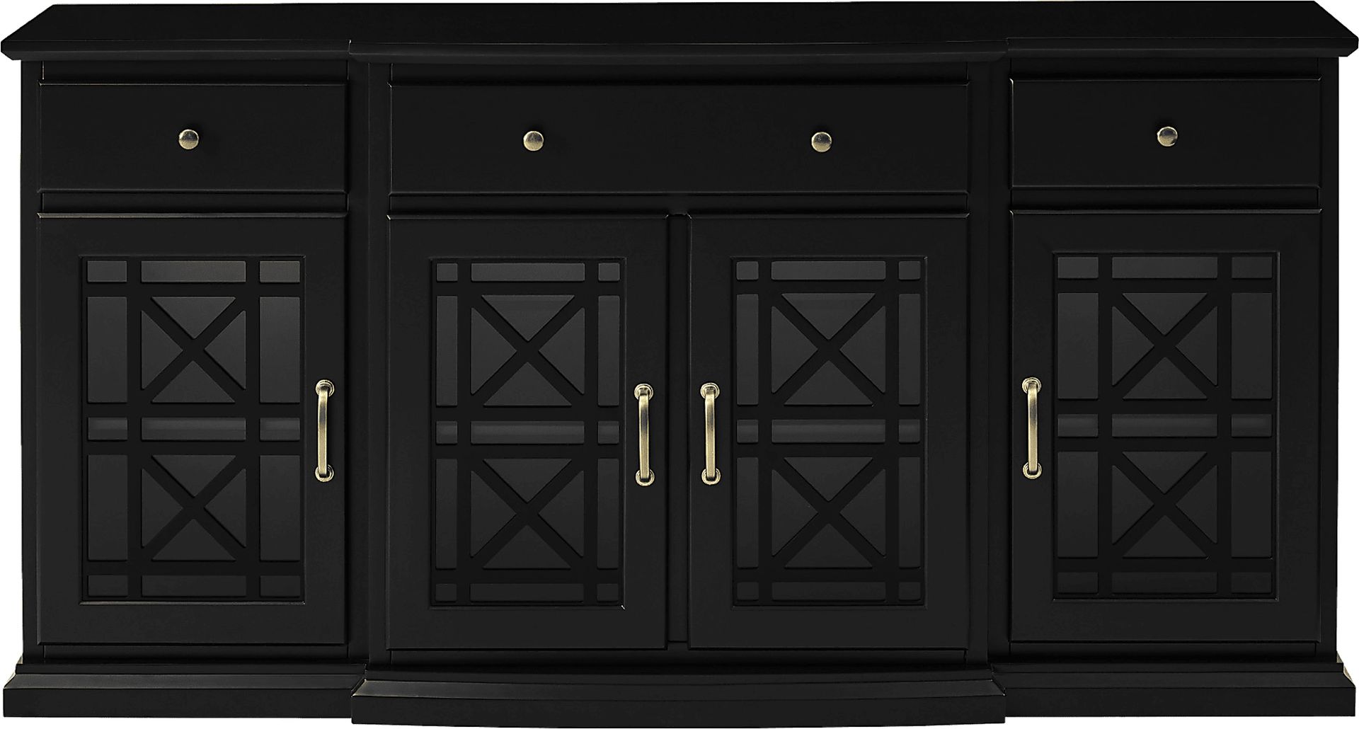 Sagestar Black Sideboard - Image 2