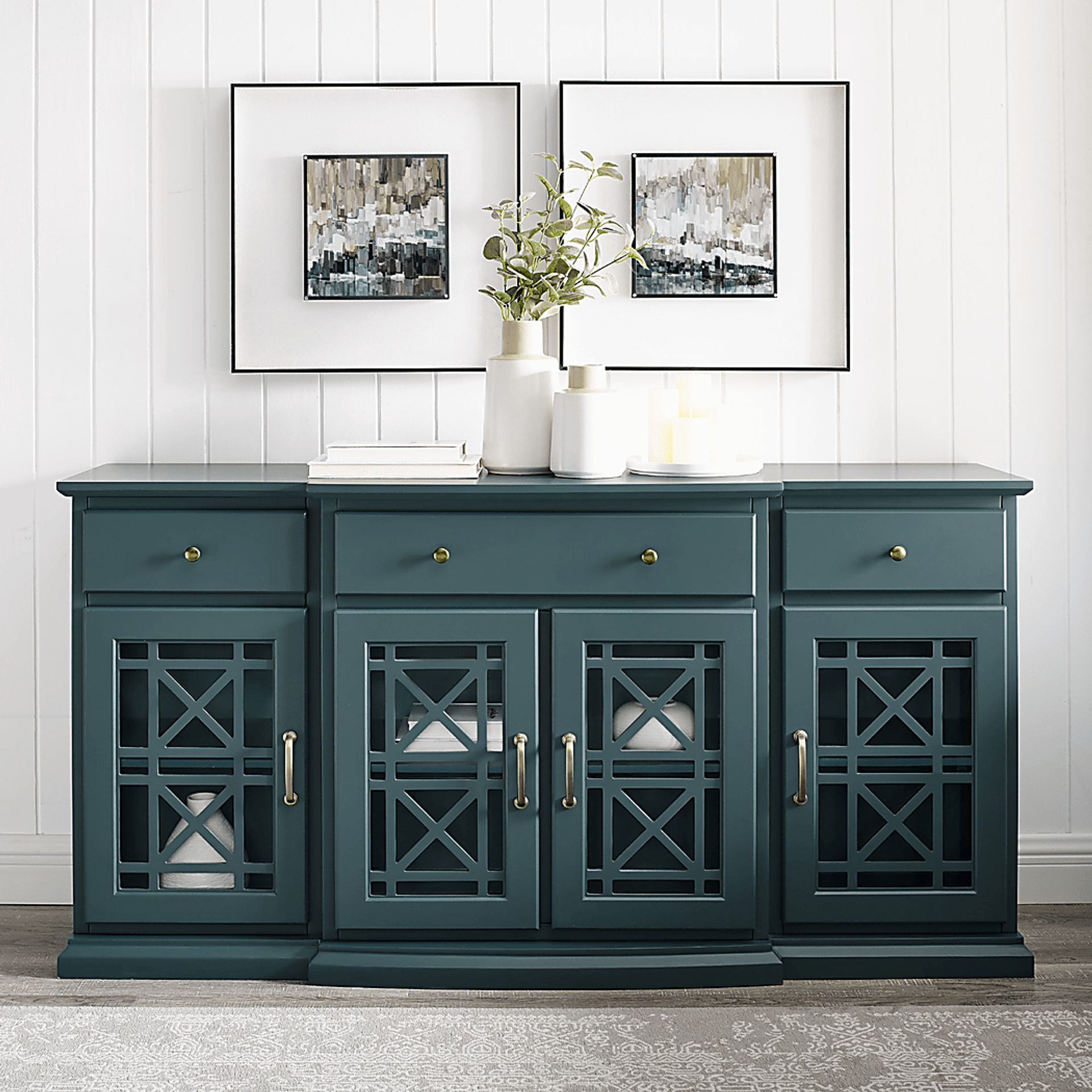 Sagestar Teal Sideboard - Image 5