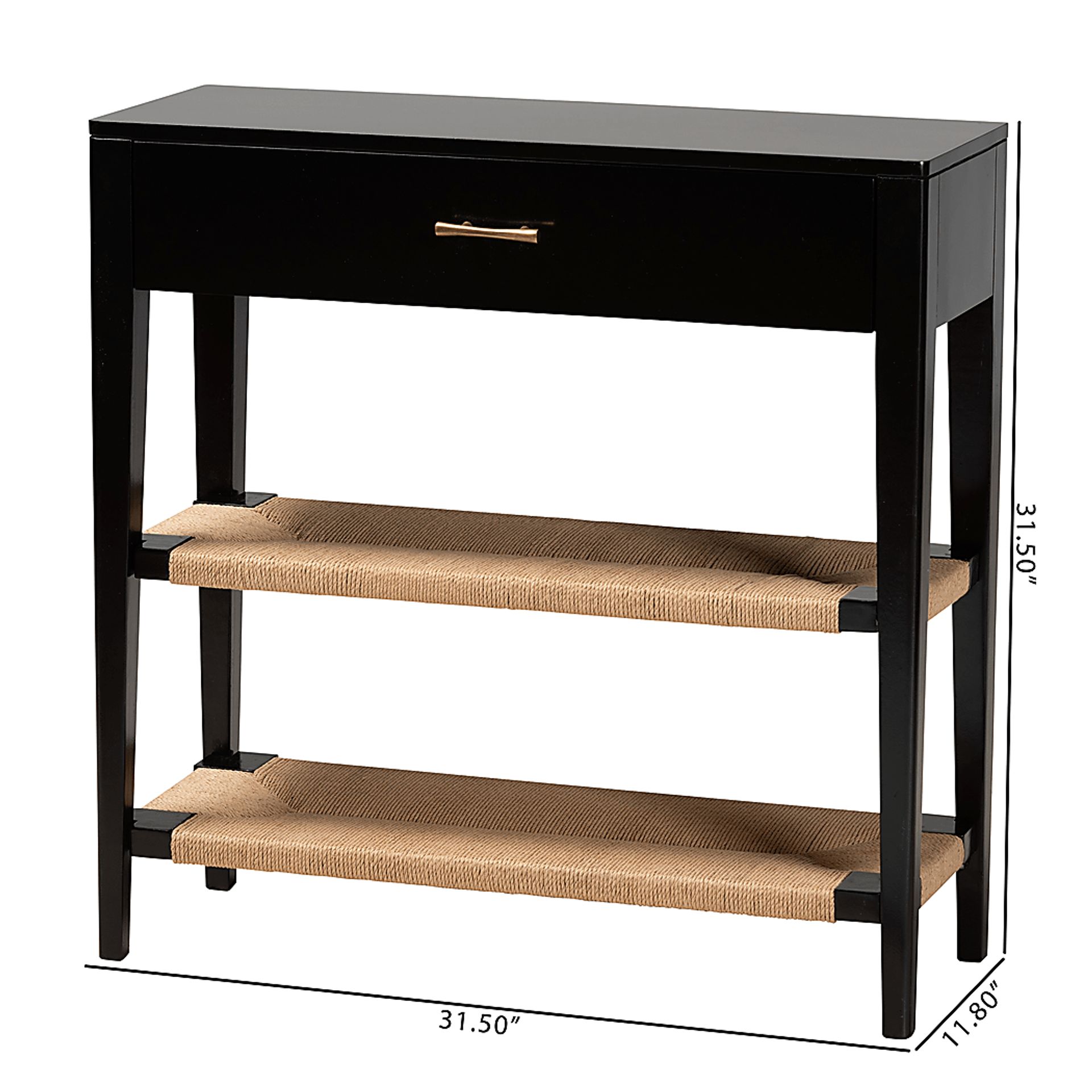 Sagghill Black Sofa Table - Image 9