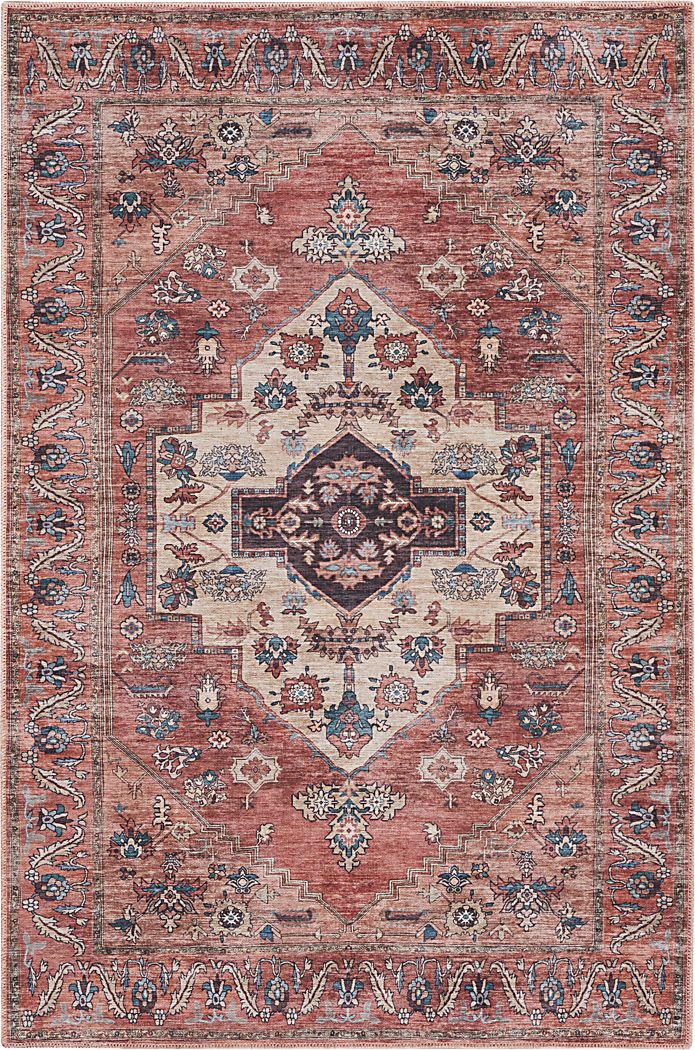 Sagich Rust 5'3 x 7'3 Rug