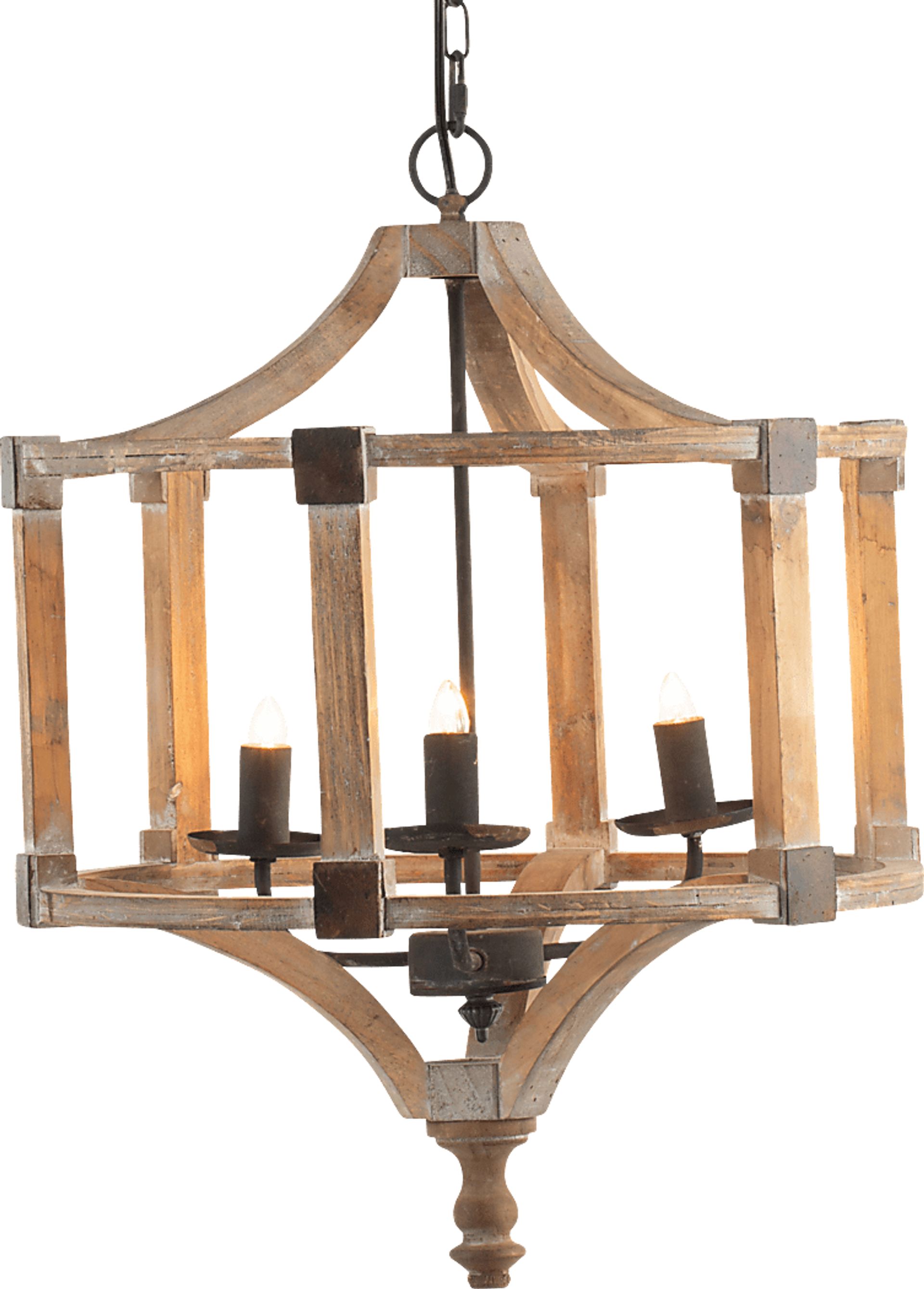 Saginaw Road Brown Chandelier - Image 3