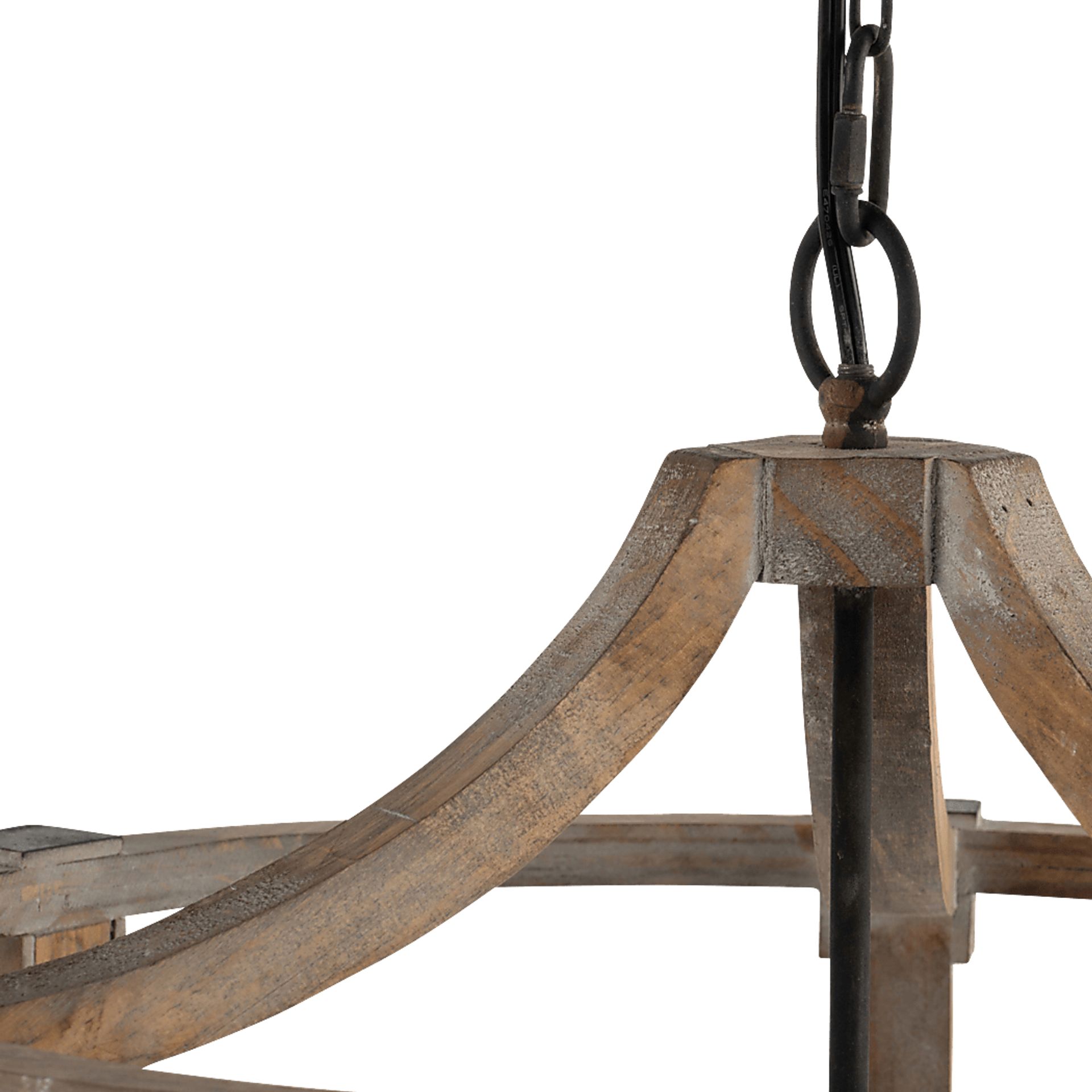 Saginaw Road Brown Chandelier - Image 5