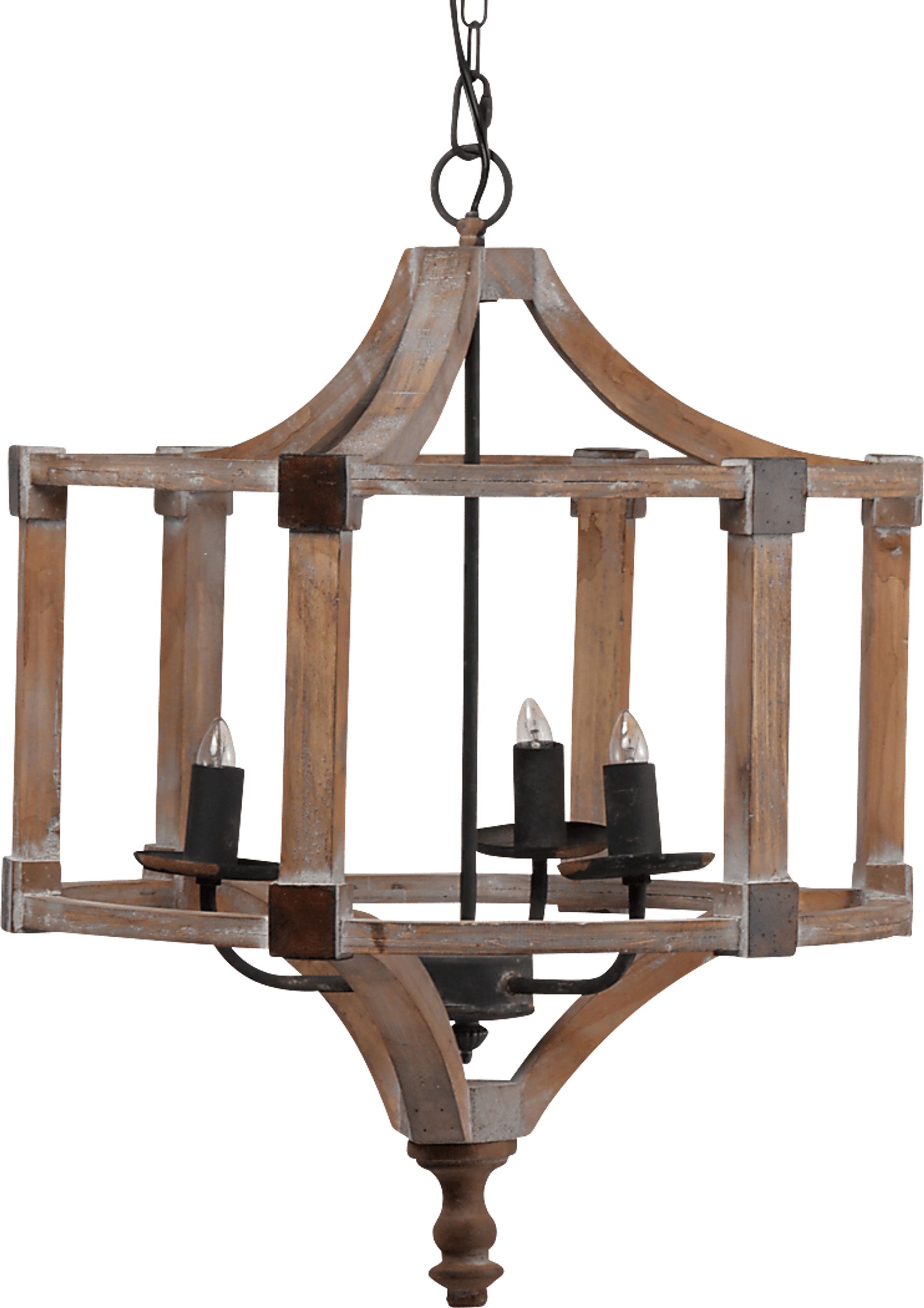 Saginaw Road Brown Chandelier - Image 6