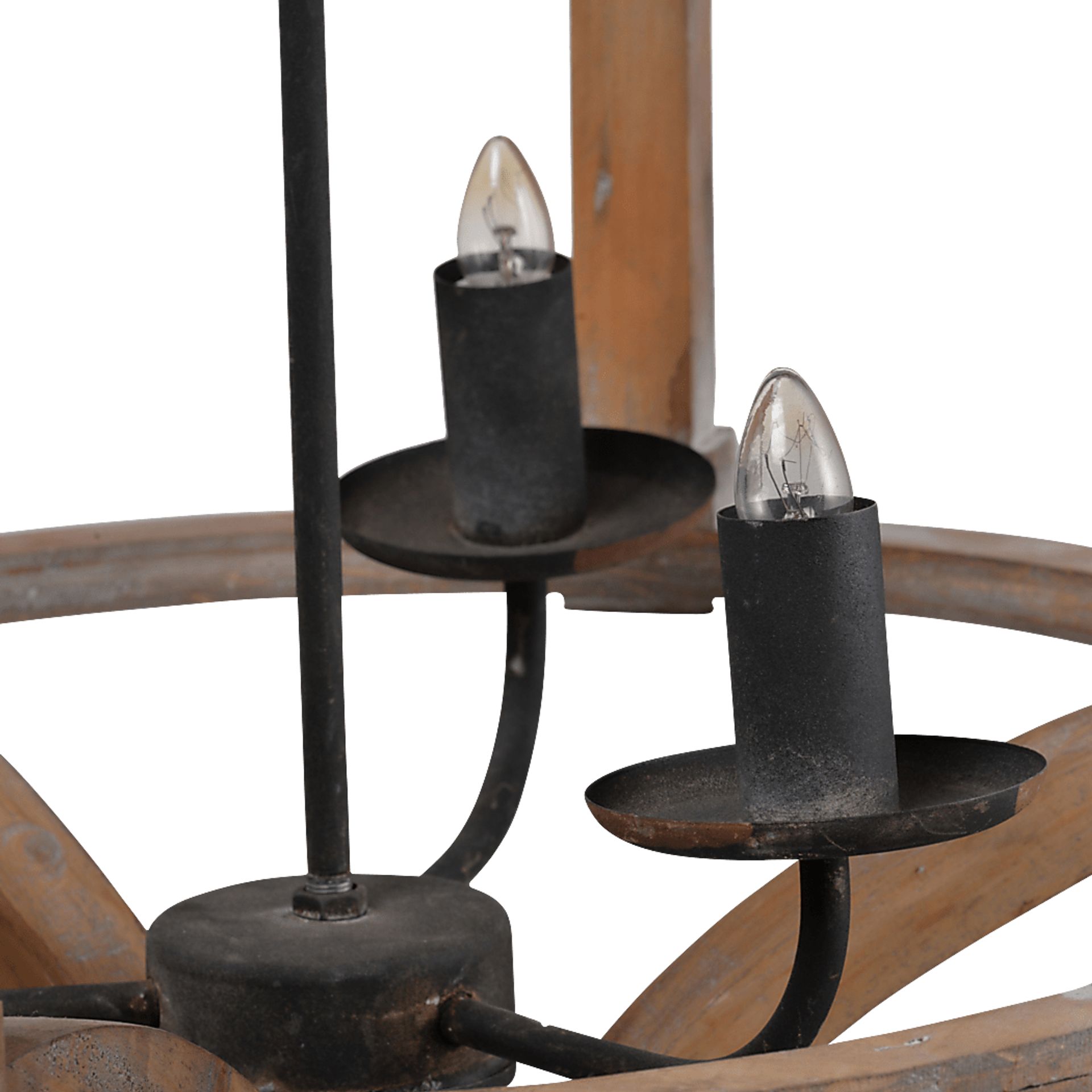 Saginaw Road Brown Chandelier - Image 7