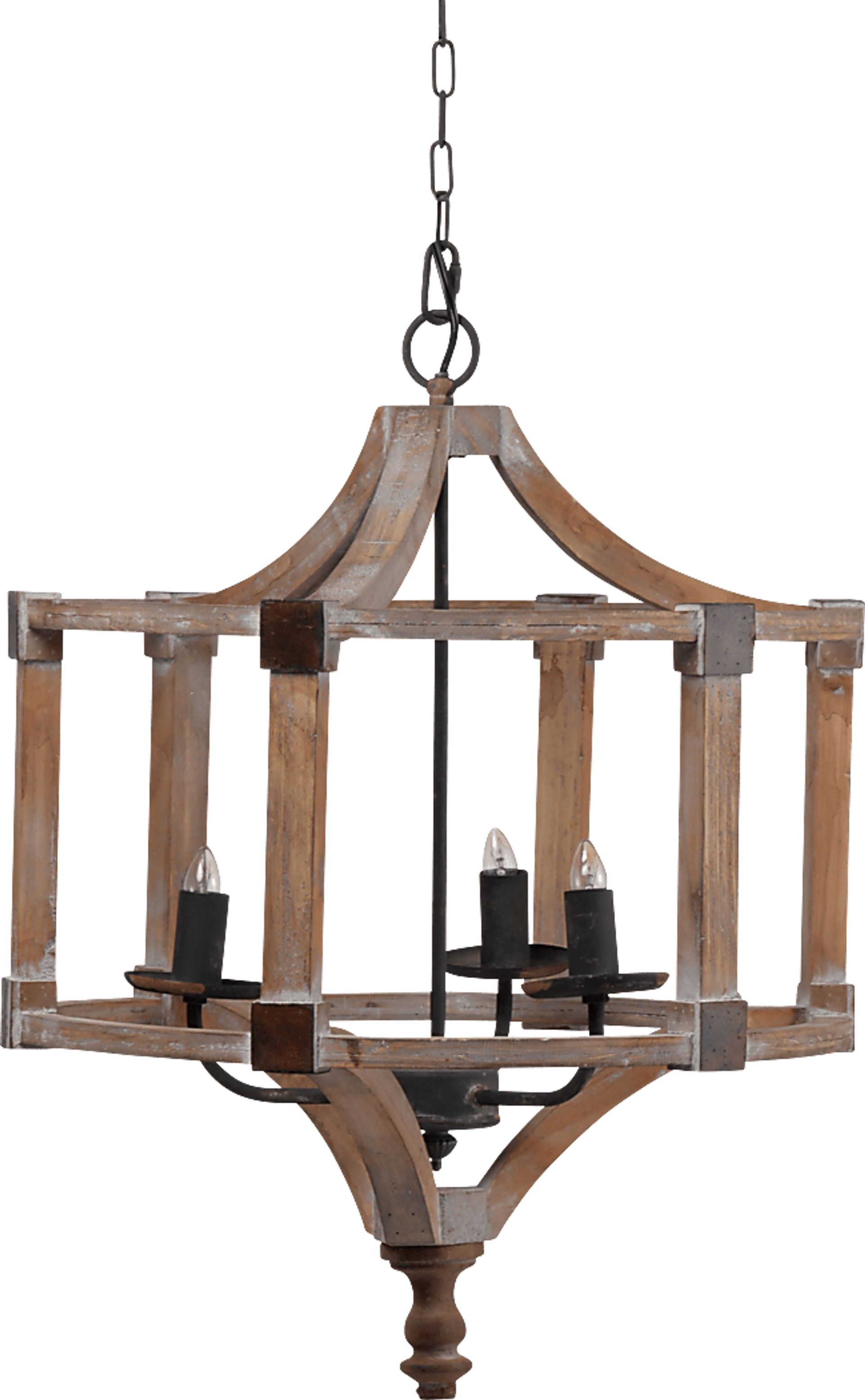 Saginaw Road Brown Chandelier - Image 1