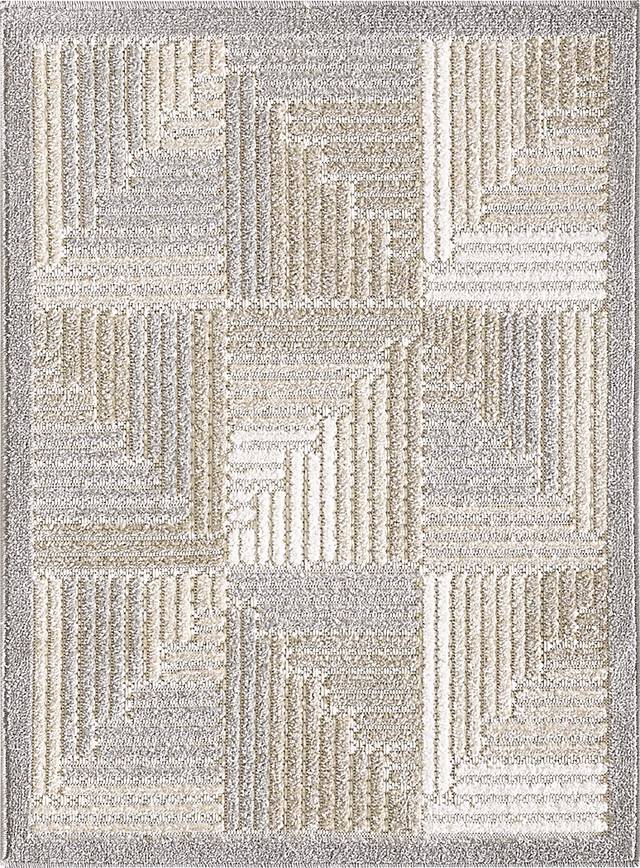 Sagira Cream 5'3 x 7' Indoor/Outdoor Rug - Thumbnail - Image 4