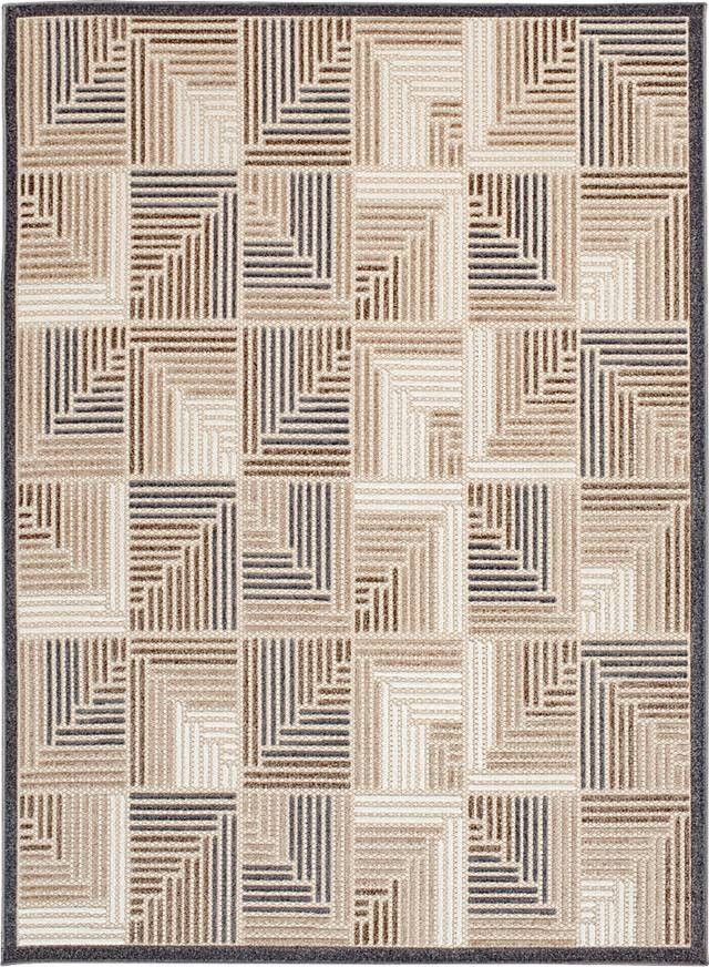 Sagira Cream 5'3 x 7' Indoor/Outdoor Rug - Thumbnail - Image 5