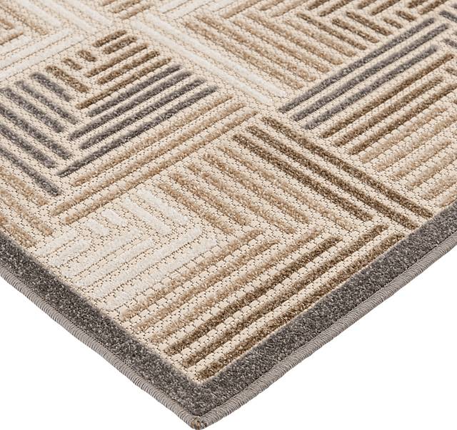 Sagira Cream 5'3 x 7' Indoor/Outdoor Rug - Thumbnail - Image 7
