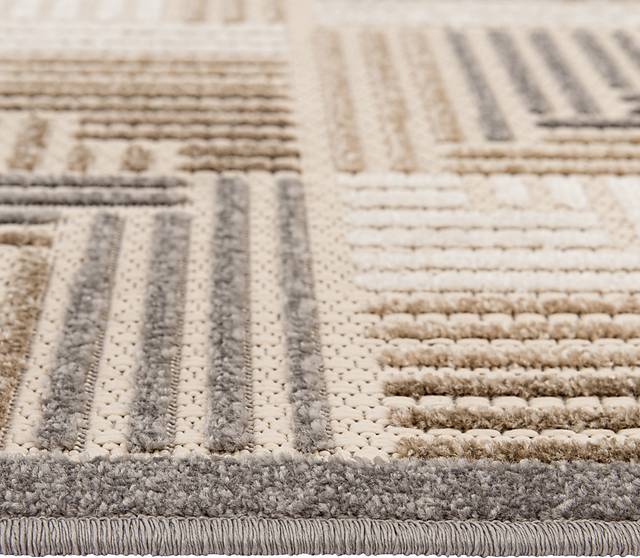 Sagira Cream 5'3 x 7' Indoor/Outdoor Rug - Thumbnail - Image 9