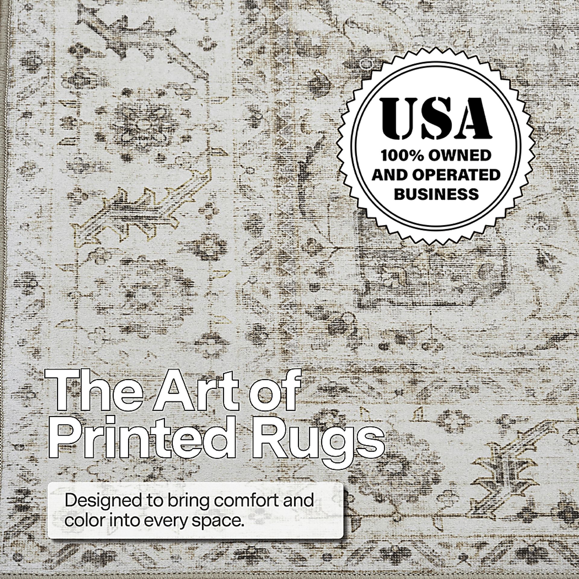 Sahale Beige 7'6 x 9'6 Indoor/Outdoor Rug - Image 6