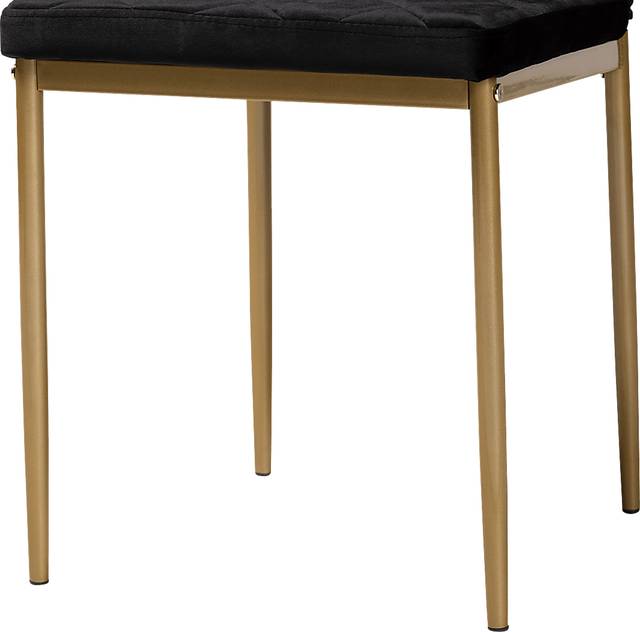 Sahallee Black Side Chair, Set of 4 - Thumbnail - Image 5